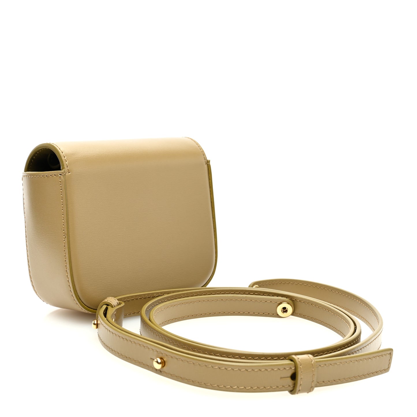 Shiny Calfskin Mini Triomphe Olive