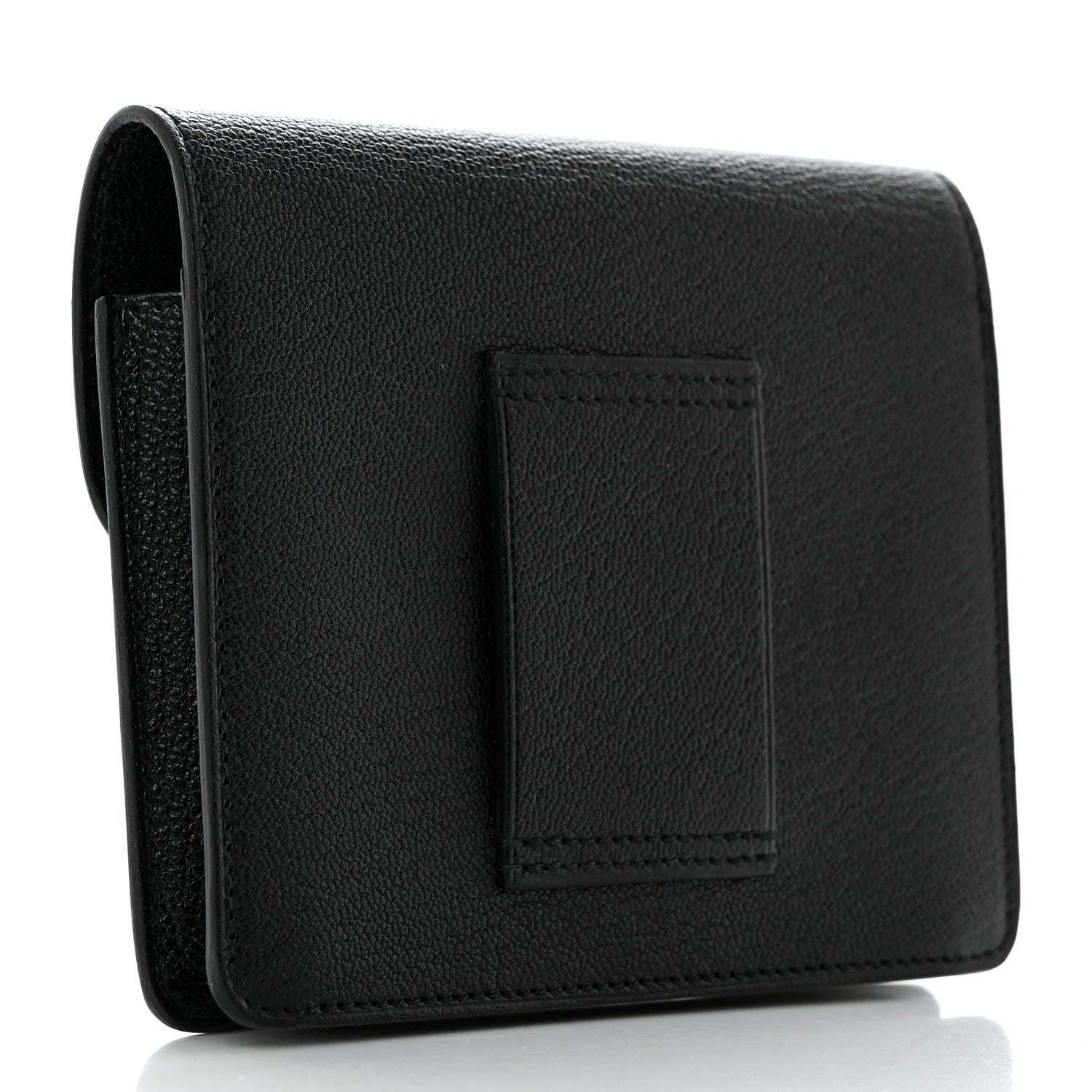 Hermes Chevre Mysore Roulis Slim Wallet Black 4 of 7