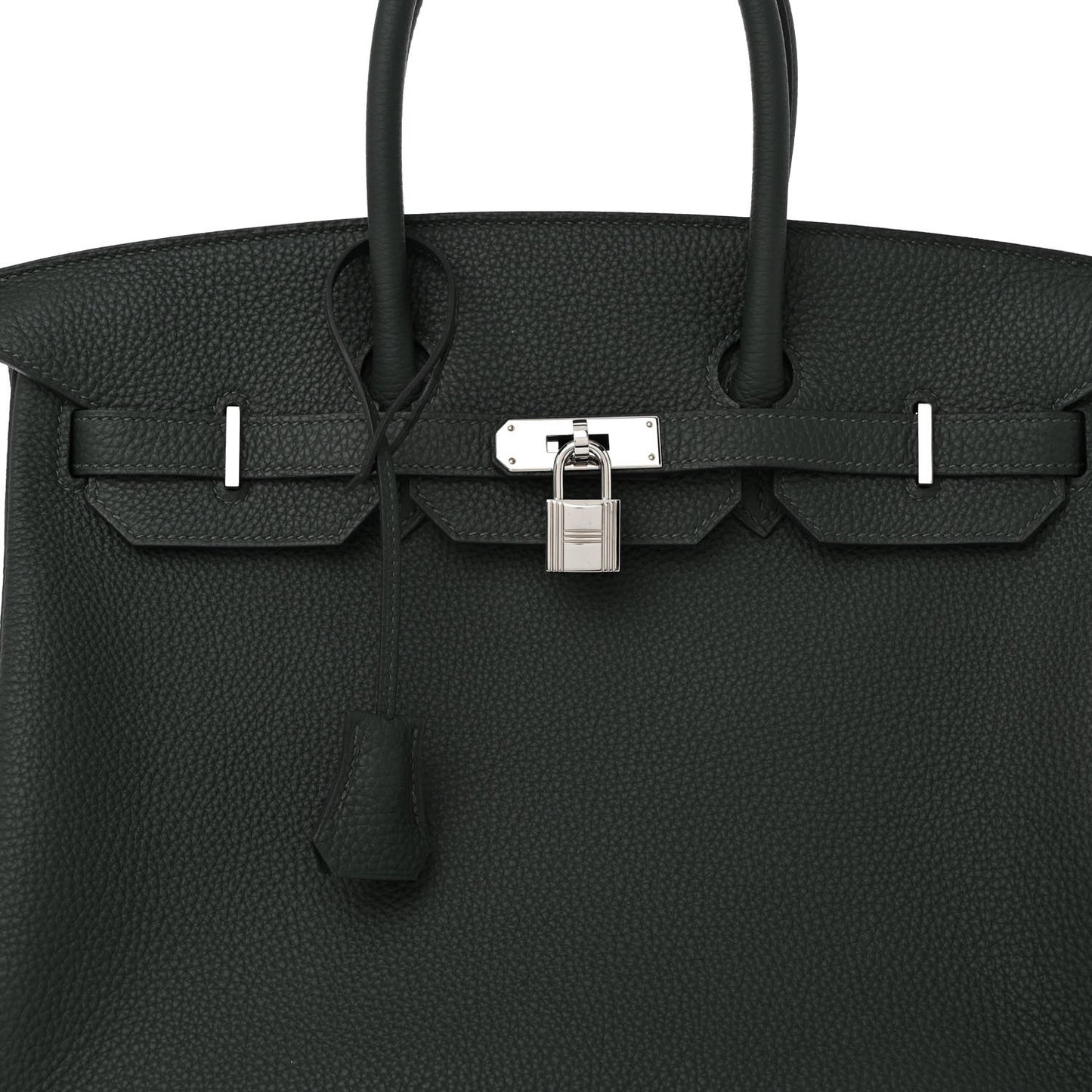 Togo Verso Birkin 35 Vert Fonce Vert Vertigo