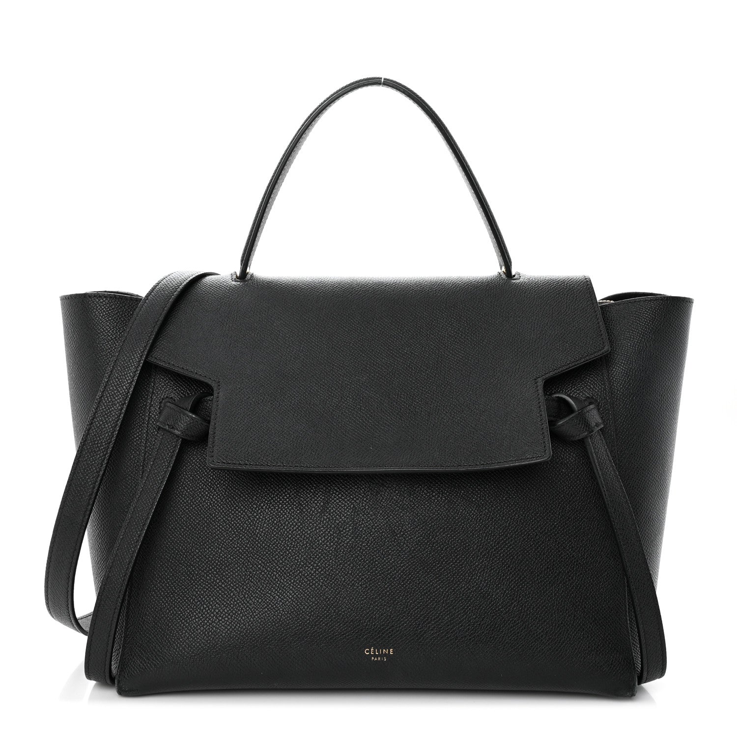 Celine Grained Calfskin Mini Belt Bag Black 1 of 20