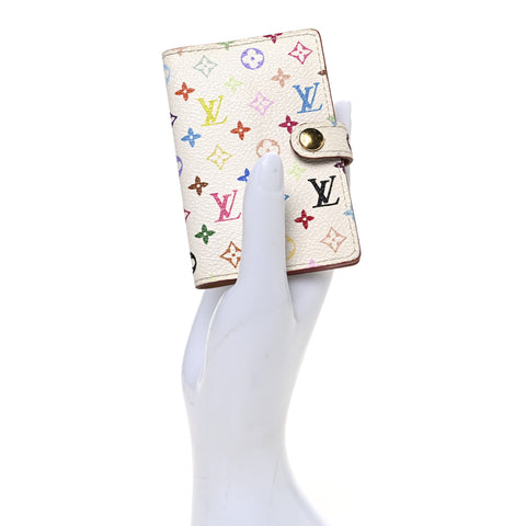 Monogram Multicolor Carnet de Bal Mini Agenda Cover White