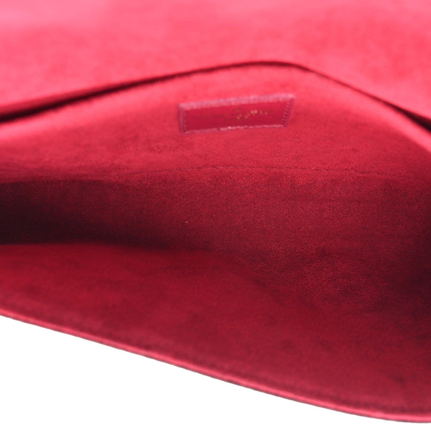 Monogram Pochette Felicie Chain Wallet Fuchsia