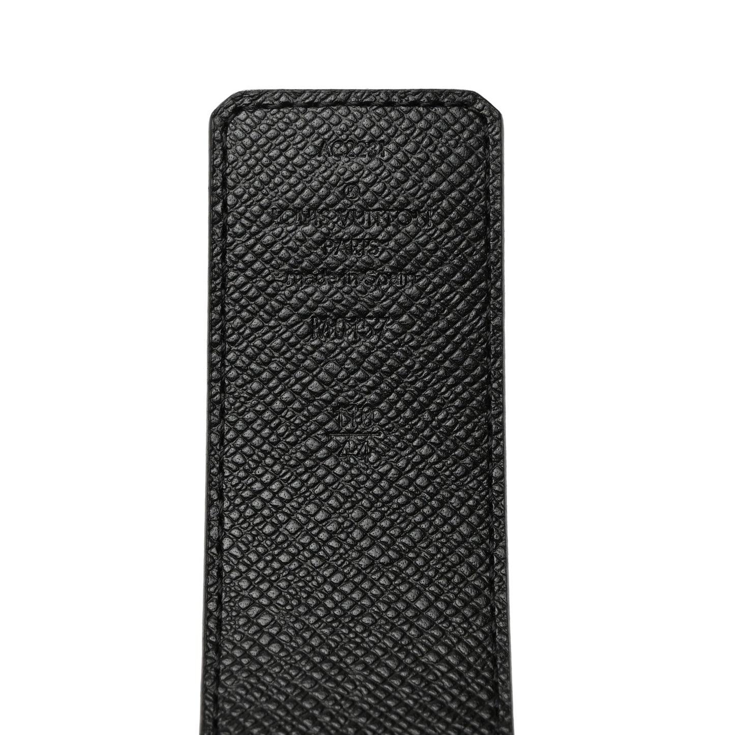 Monogram Eclipse Taigarama 40mm LV Initiales Reversible Belt 110 44 Black