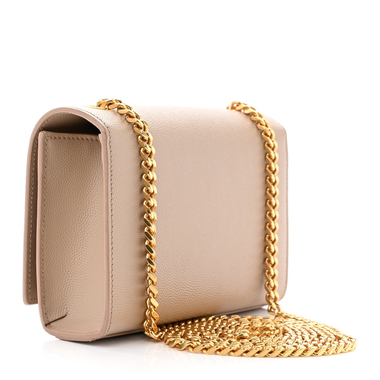Grain De Poudre Small Monogram Kate Satchel Nude Powder
