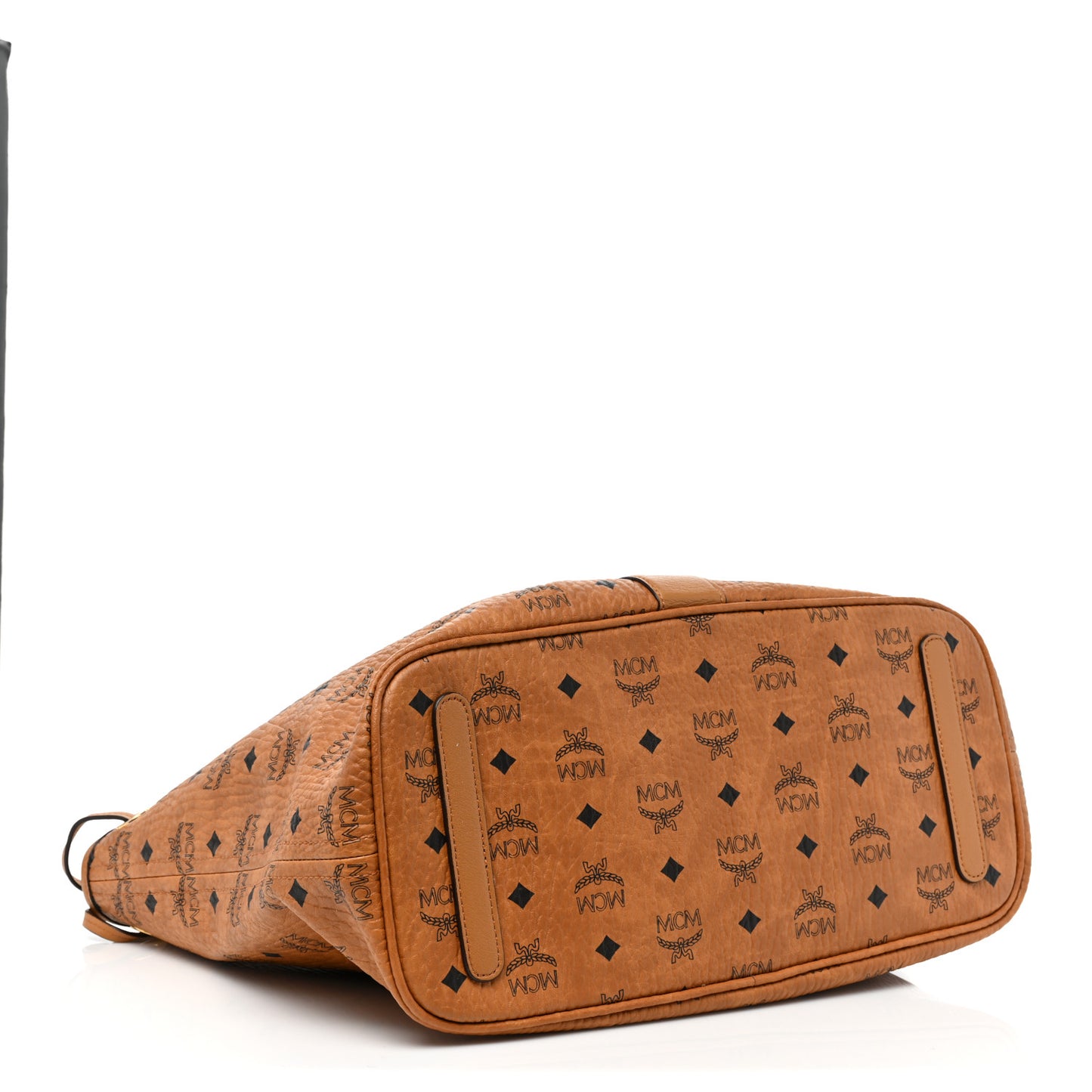 Visetos Medium Liz Reversible Shopper Tote Cognac