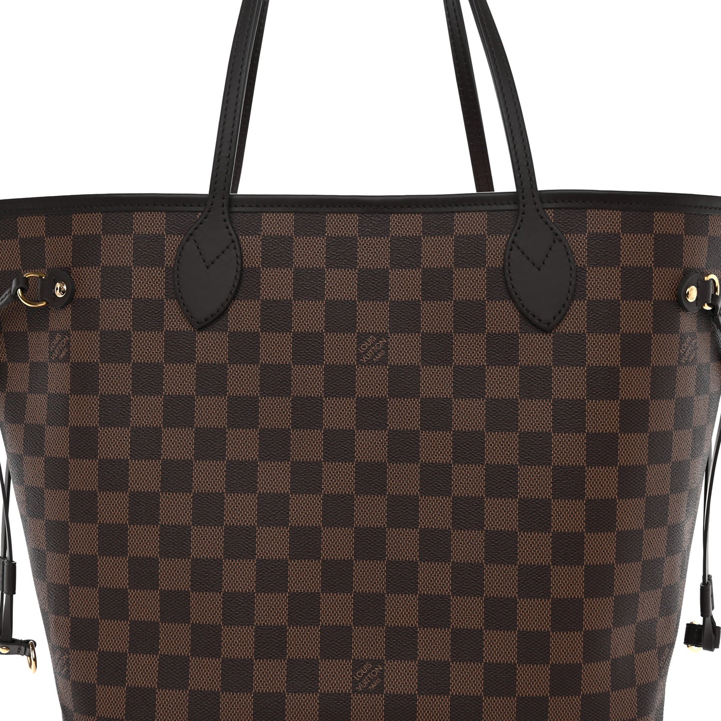 Damier Ebene Neo Neverfull MM Rose Ballerine
