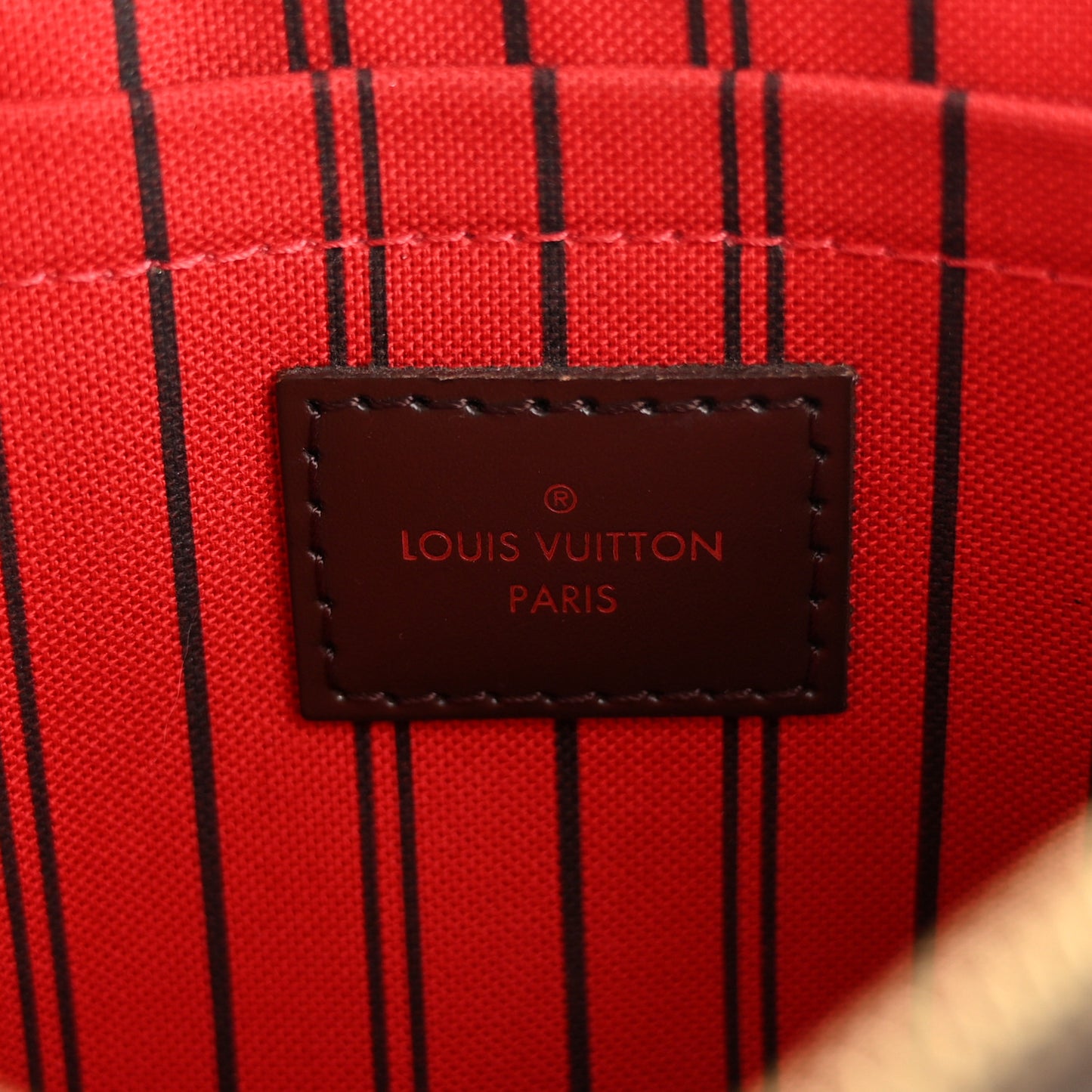 Damier Ebene Neverfull MM GM Pochette