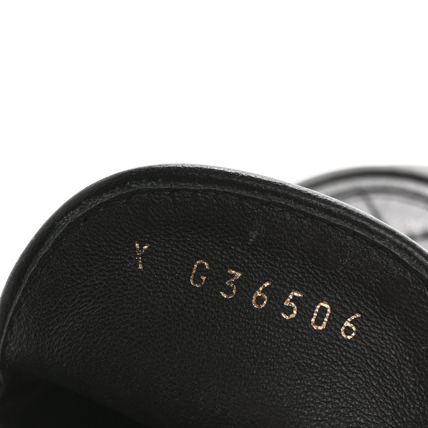 Lambskin Quilted Boy Loafers 39.5 Black