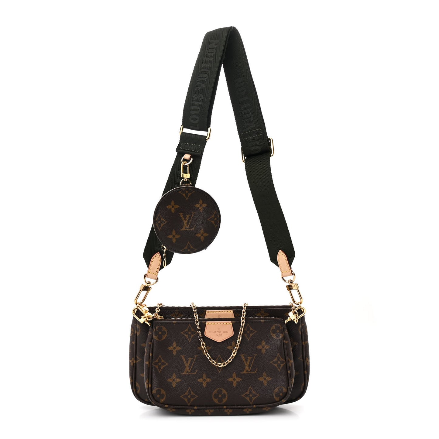 Monogram Multi Pochette Accessories Kaki