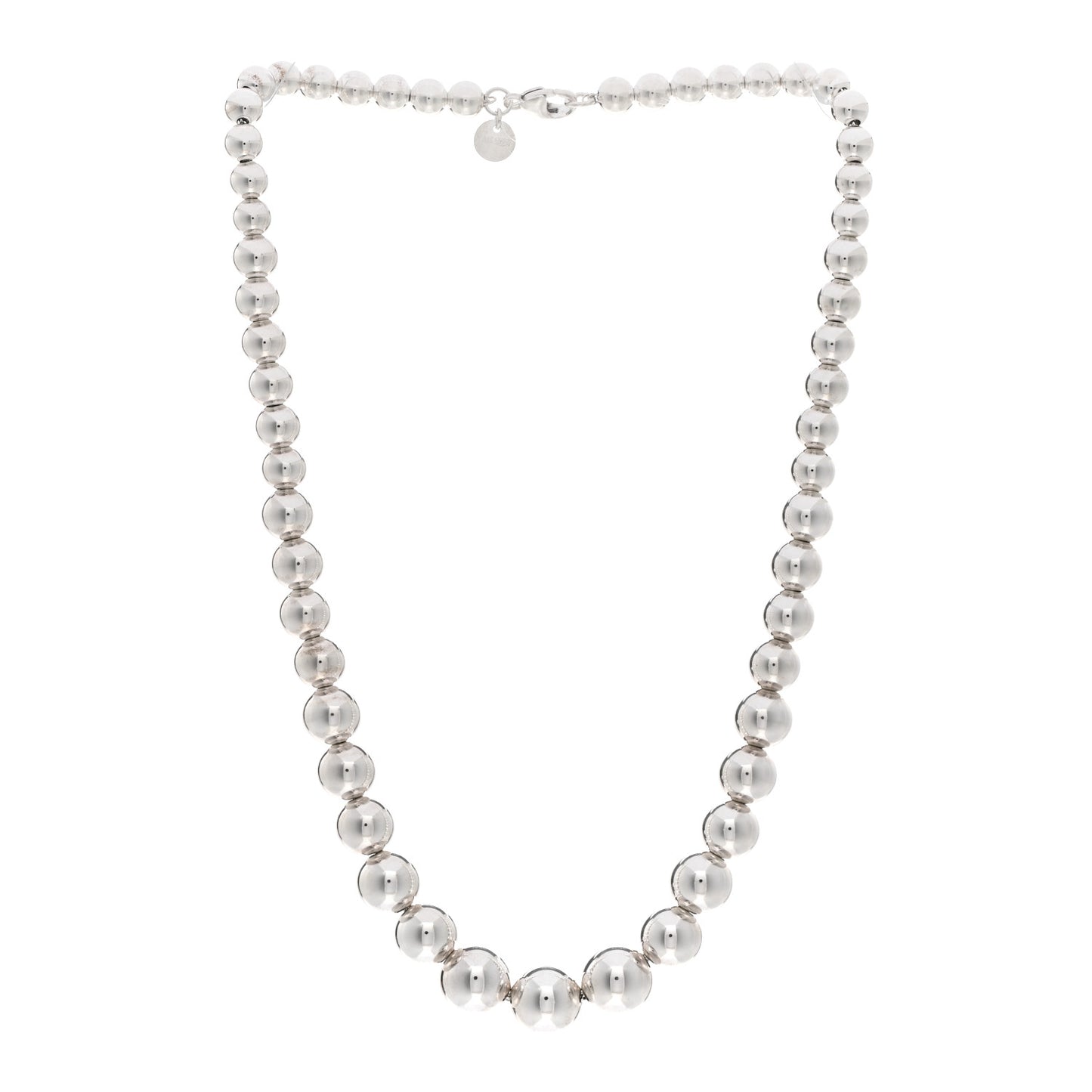 Sterling Silver HardWear Graduated Ball Necklace