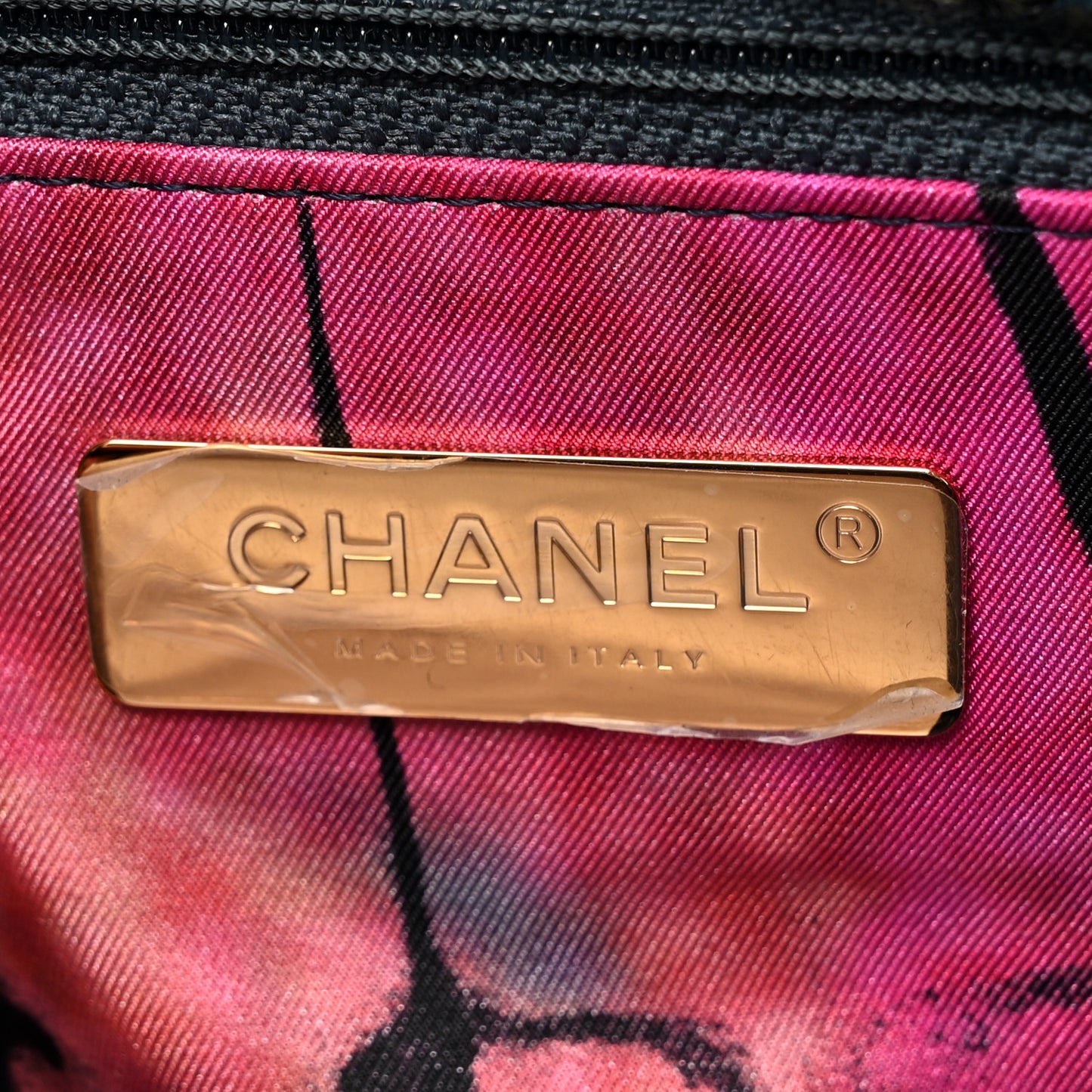 Tweed Quilted Medium Chanel 19 Flap Dark Multicolor