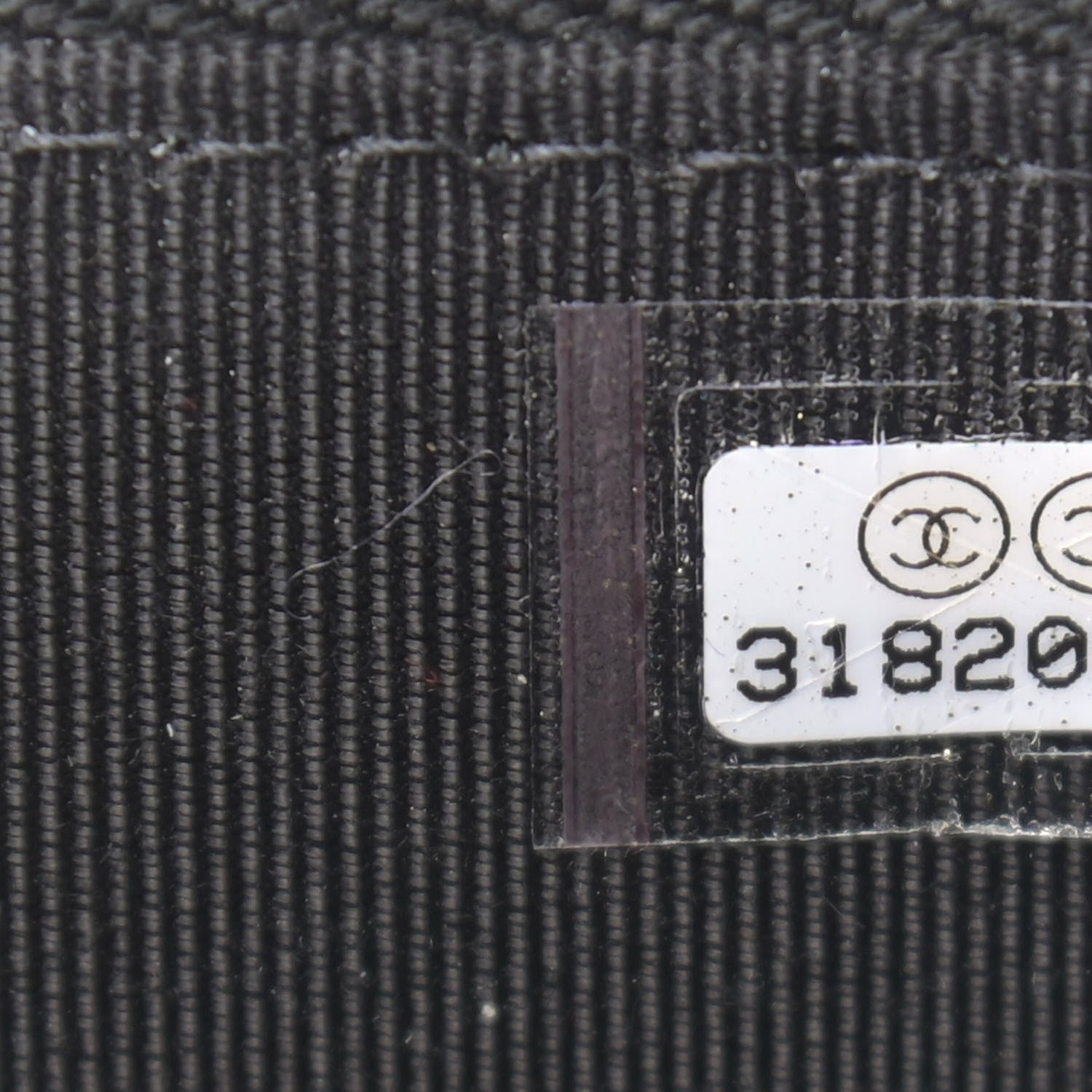 Chanel Lambskin Crochet Small Vanity Case With Chain Black 7 of 9