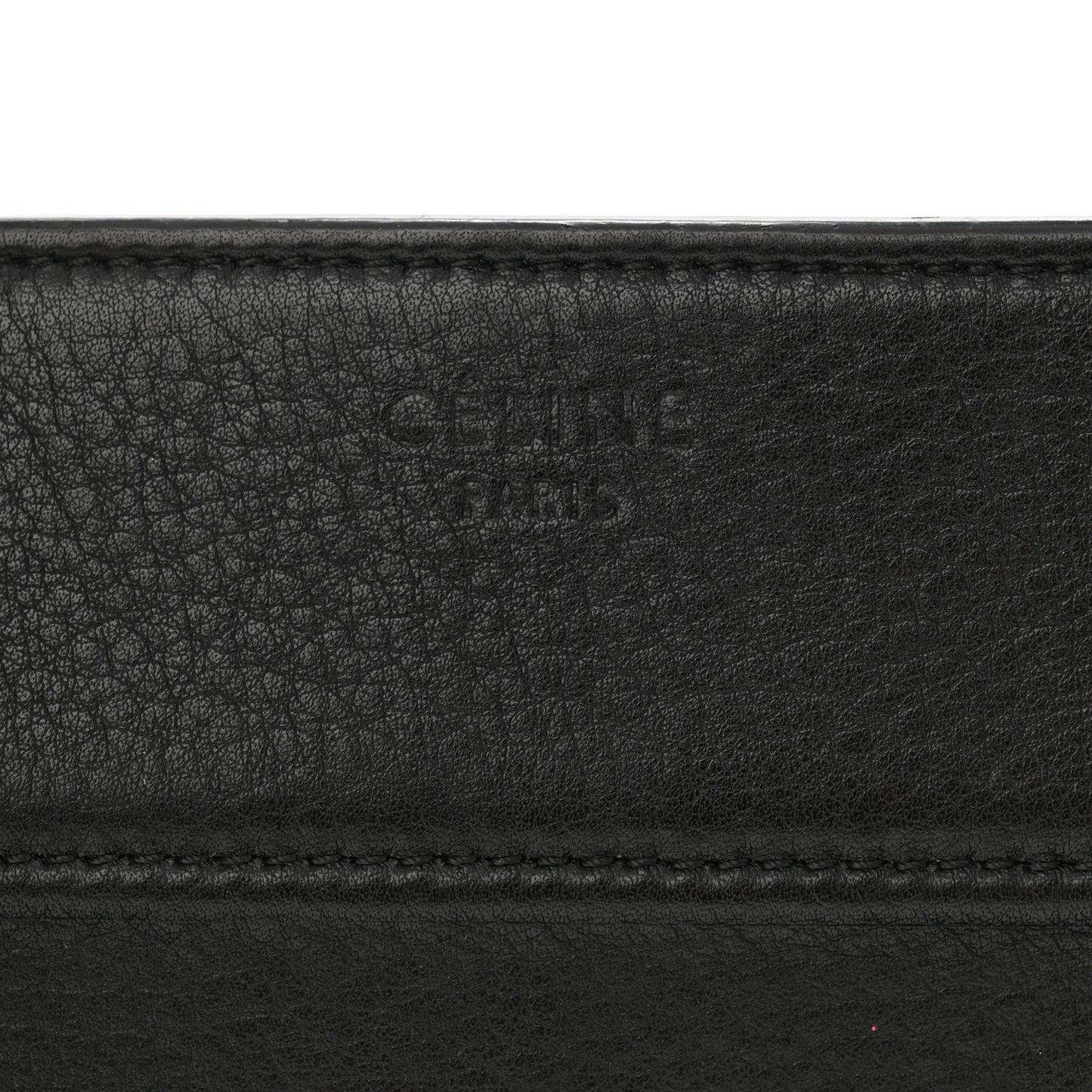 Supple Calfskin Medium Phantom Luggage Black