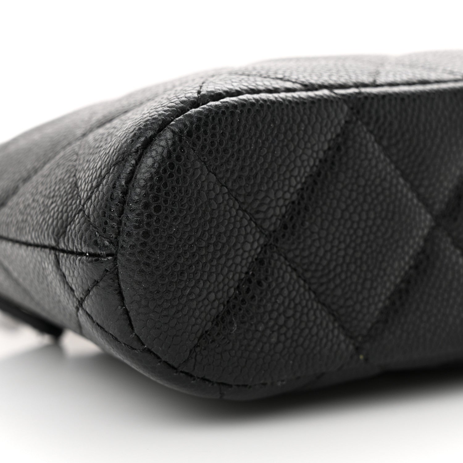 Chanel Caviar Quilted Classic Clutch With Chain Black 9 of 10