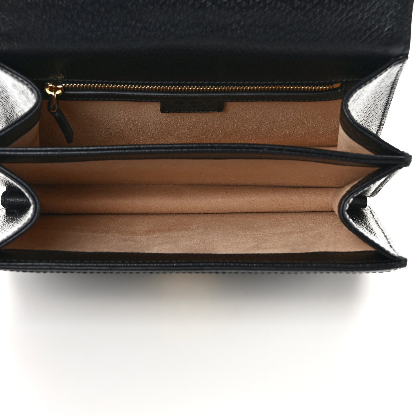 Textured Dollar Calfskin Web Small Ophidia Padlock Top Handle Bag Black