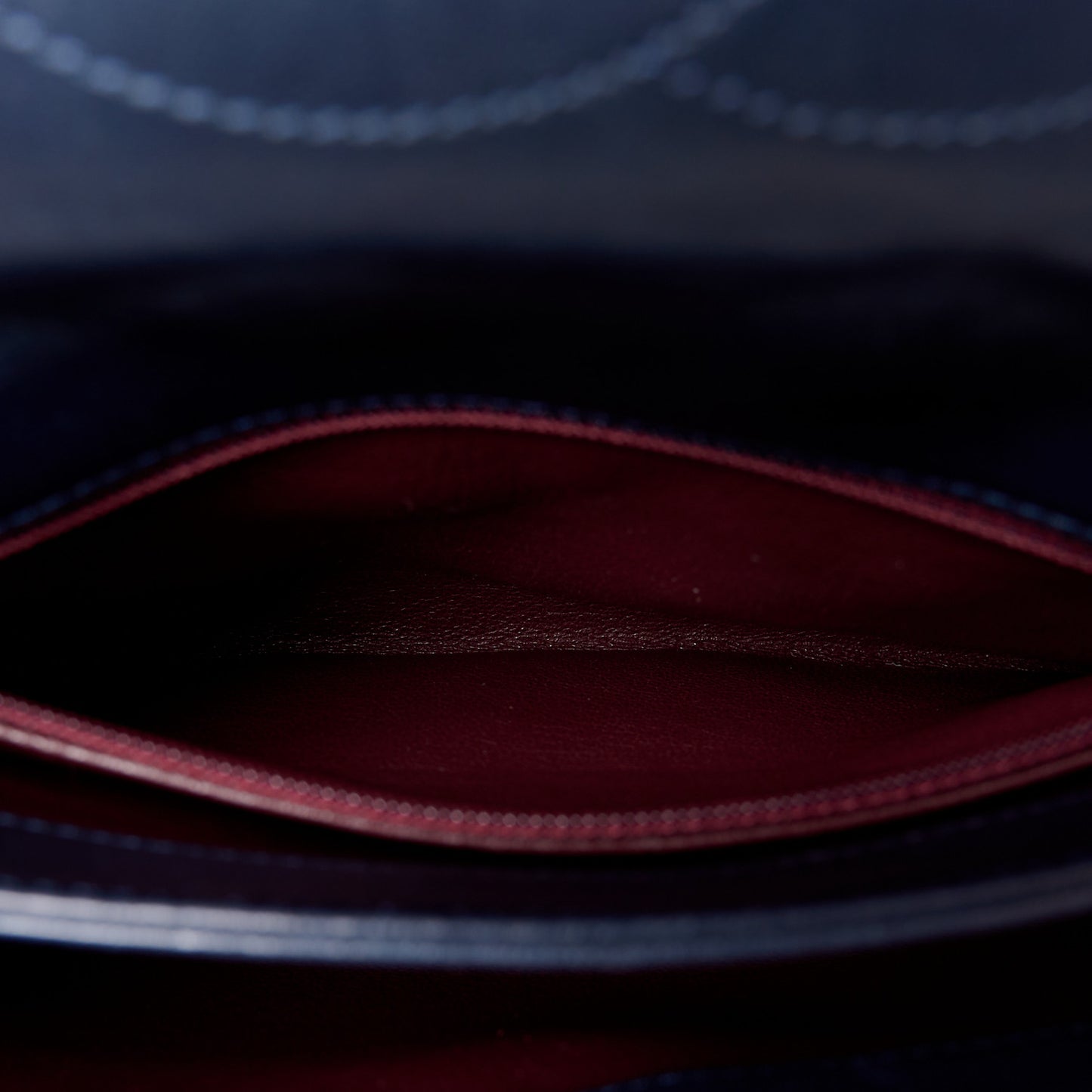 Lambskin Quilted Small Trendy CC Dual Handle Flap Bag Navy