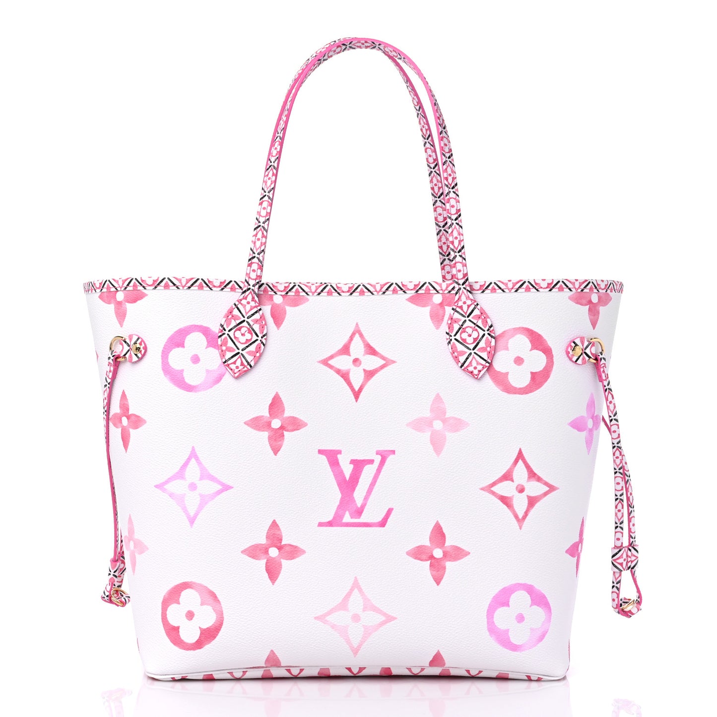 Monogram Giant By The Pool 2.0 Neverfull MM Rose
