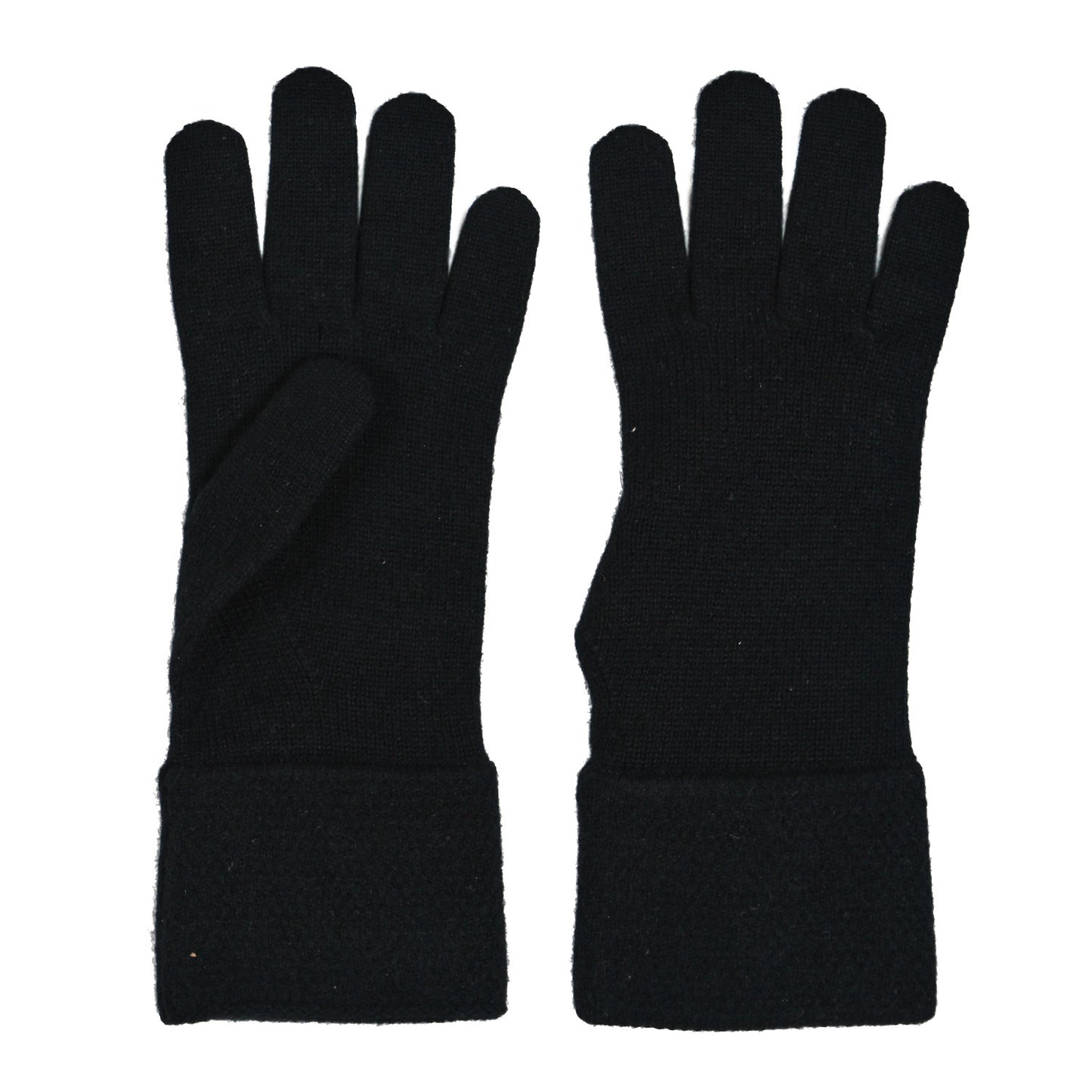 Cashmere Tweed CC Gloves Black