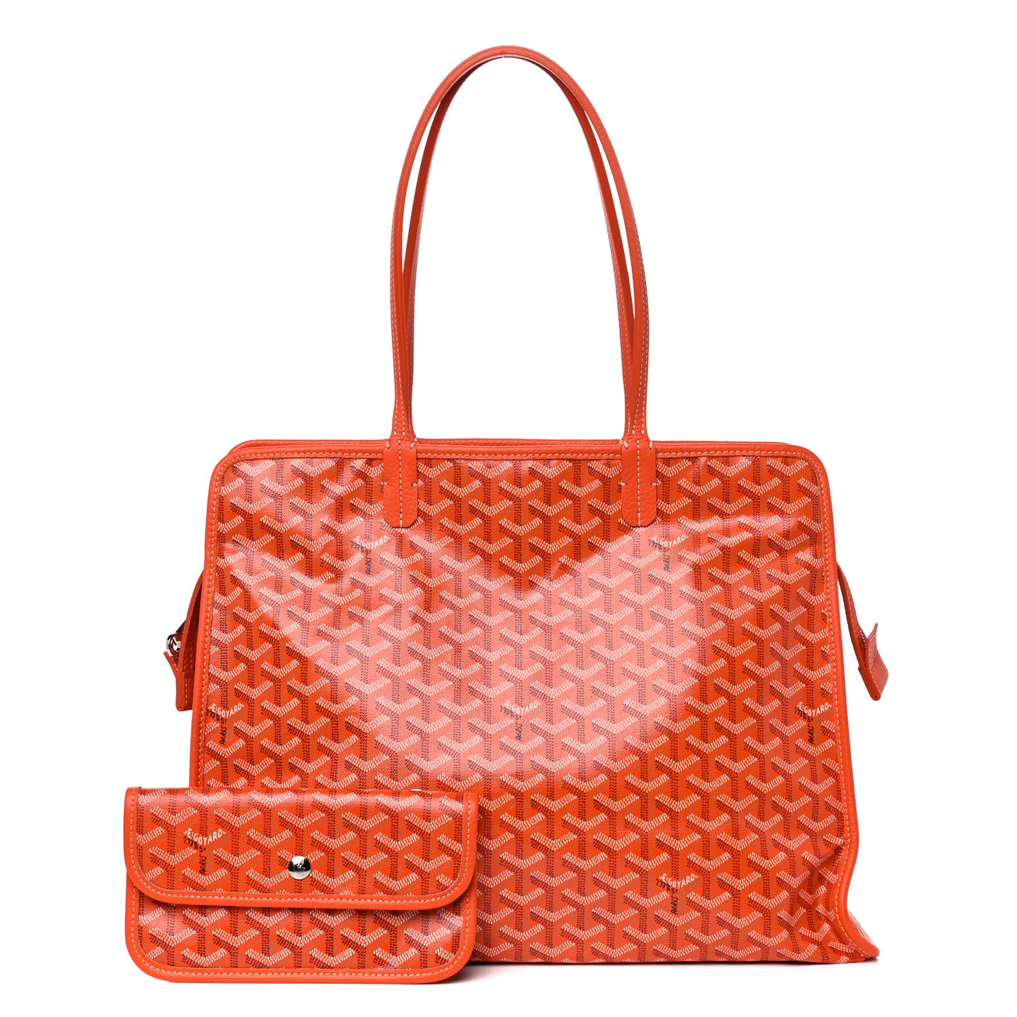 Goyardine Sac Hardy Pet Carrier PM Orange