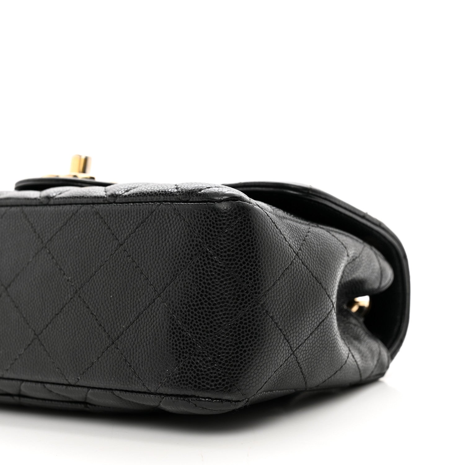 Chanel Caviar Quilted Mini Rectangular Flap Black 10 of 11