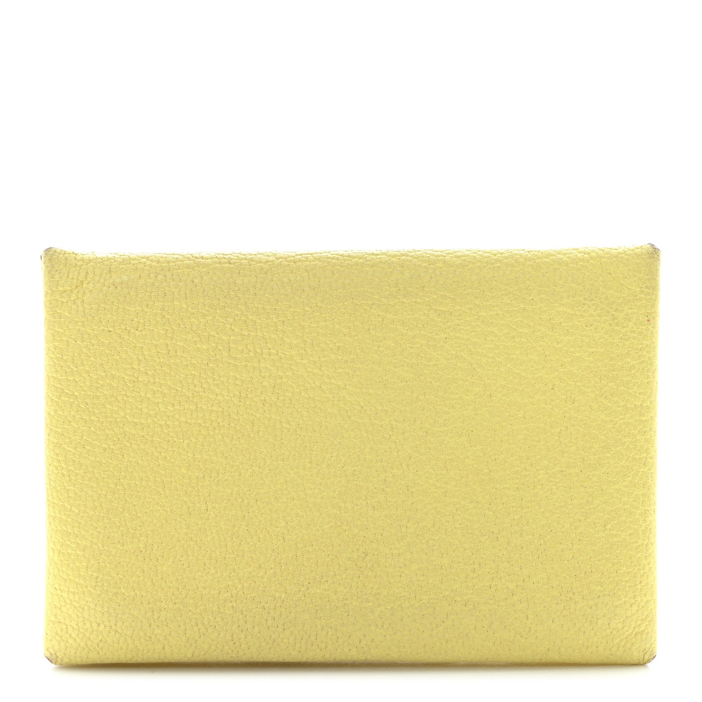 Chevre Mysore Calvi Card Case Limoncello