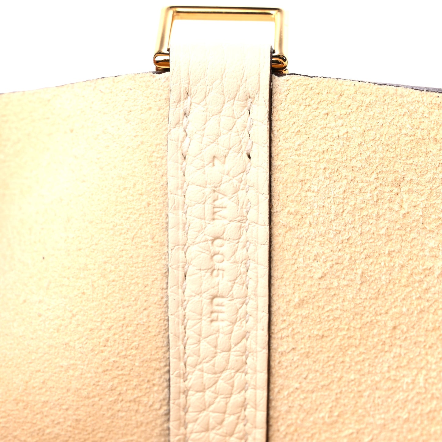 Taurillon Clemence Picotin Lock 22 MM Nata