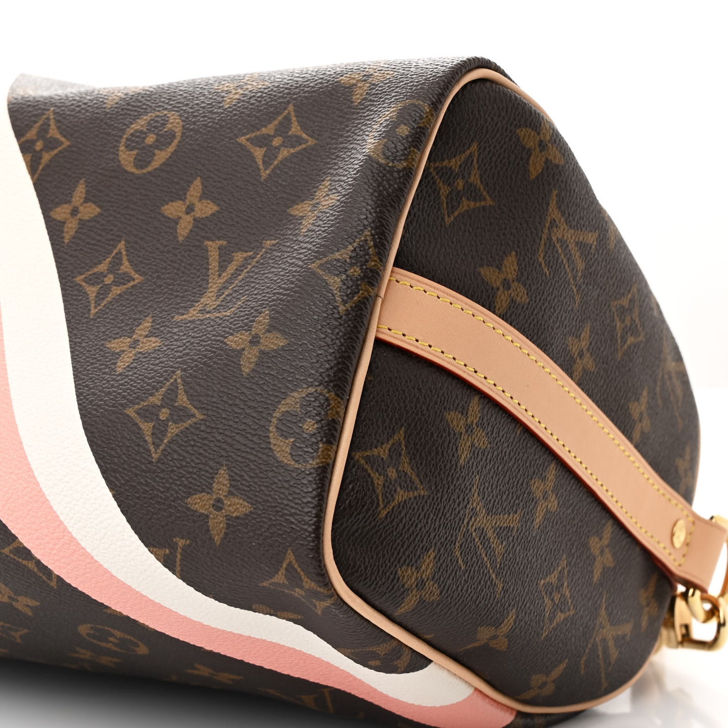 Monogram My LV Heritage Speedy Bandouliere 25 Light Pink White