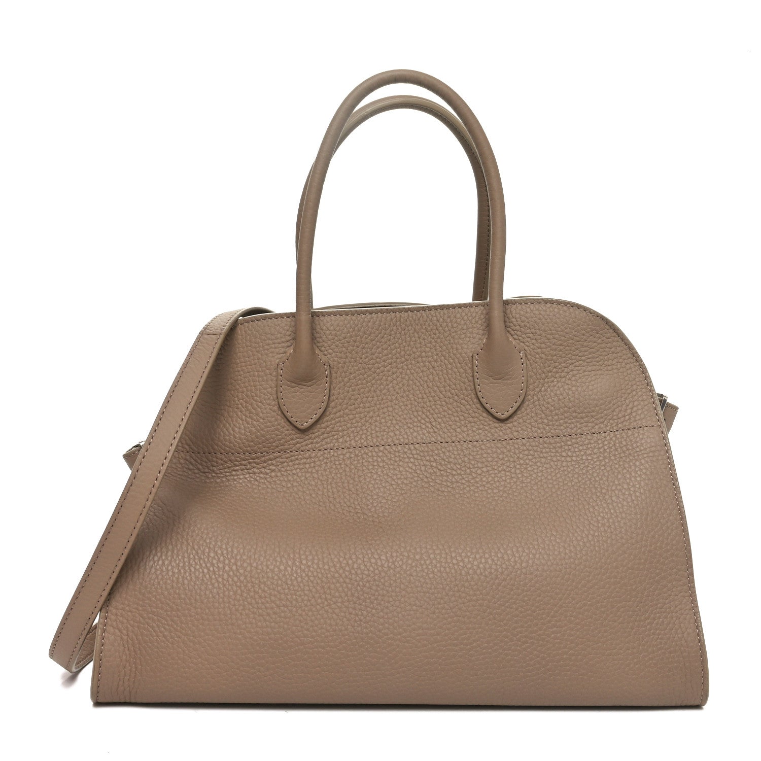 The Row Matte Grained Calfskin Soft Margaux 12 Silk 1 of 10