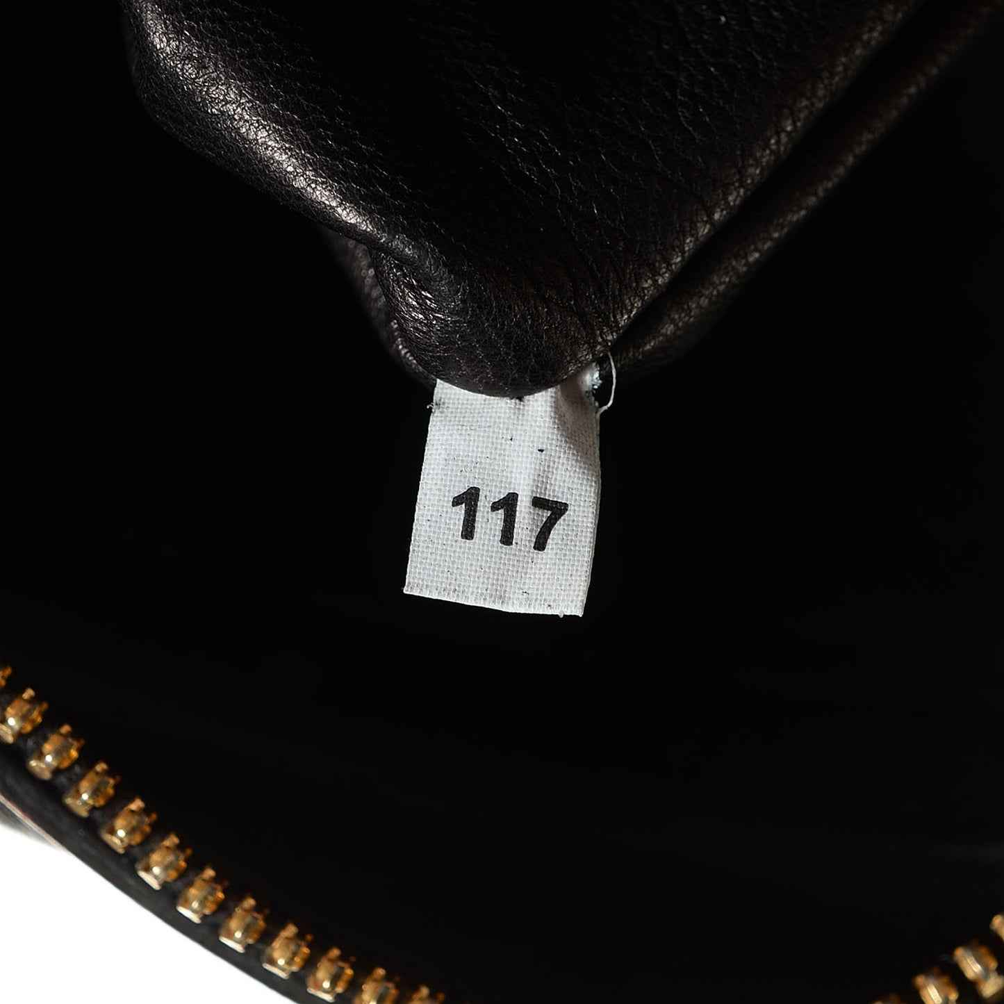 Vitello Vintage Bowling Bag Black