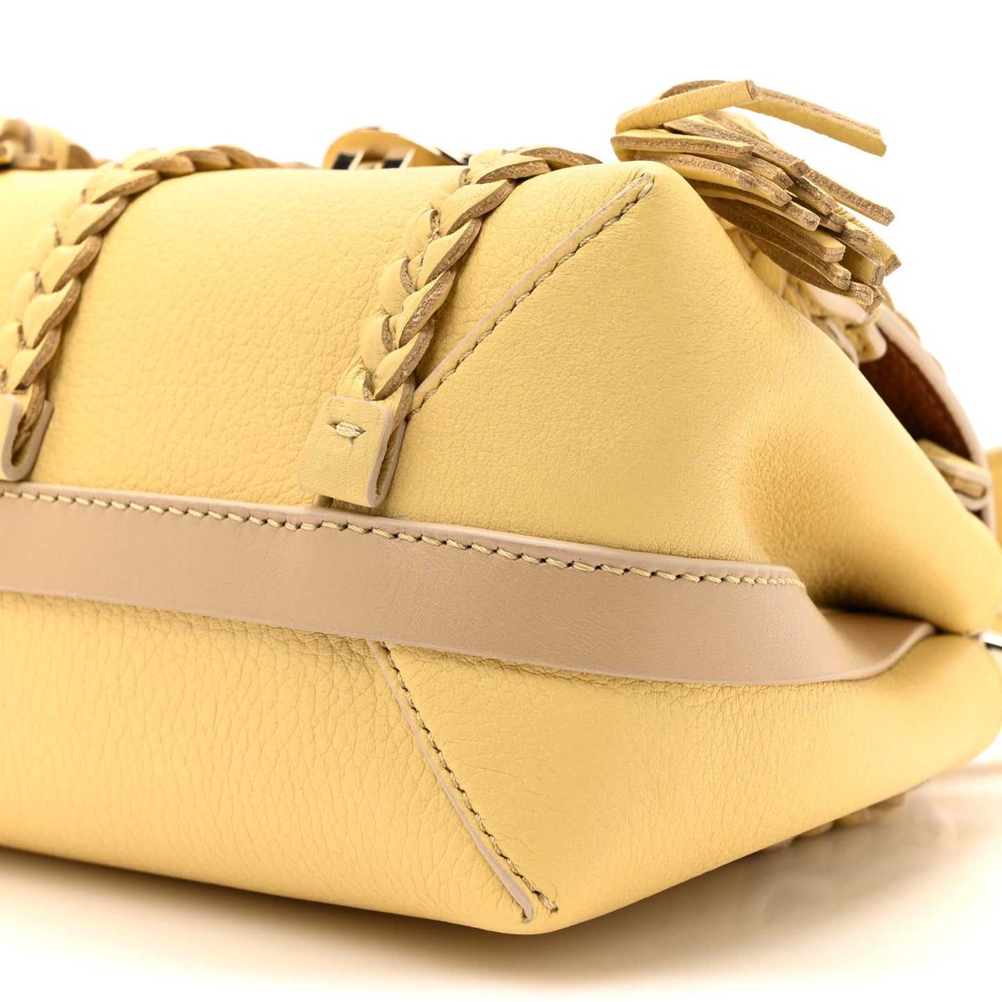 Smooth Calfskin Mini Penelope Soft Shoulder Bag Softy Yellow