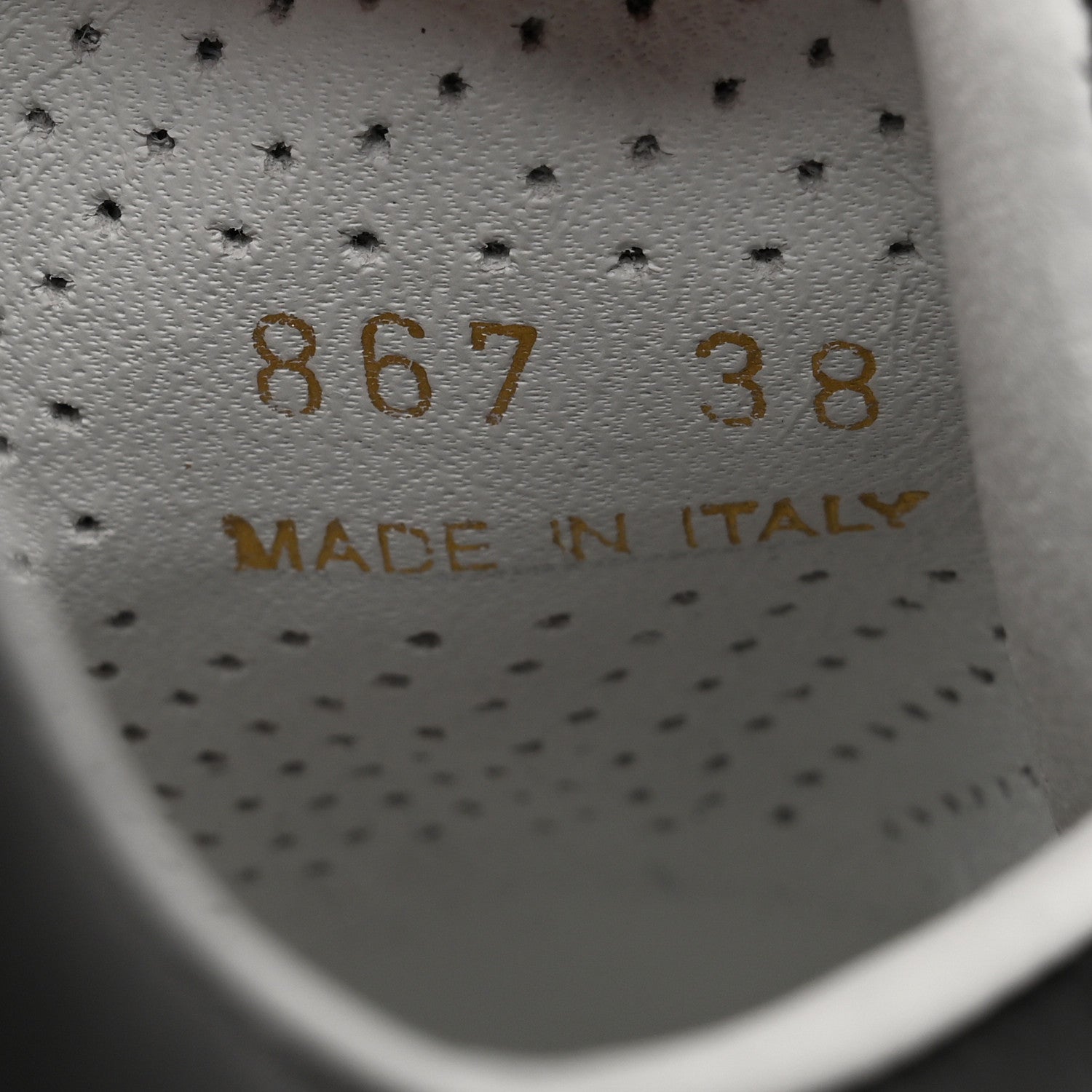 Prada Vitello Soft Metal Triangle Logo Womens Edge Low Top 30mm Sneakers 38 Black White 6 of 9