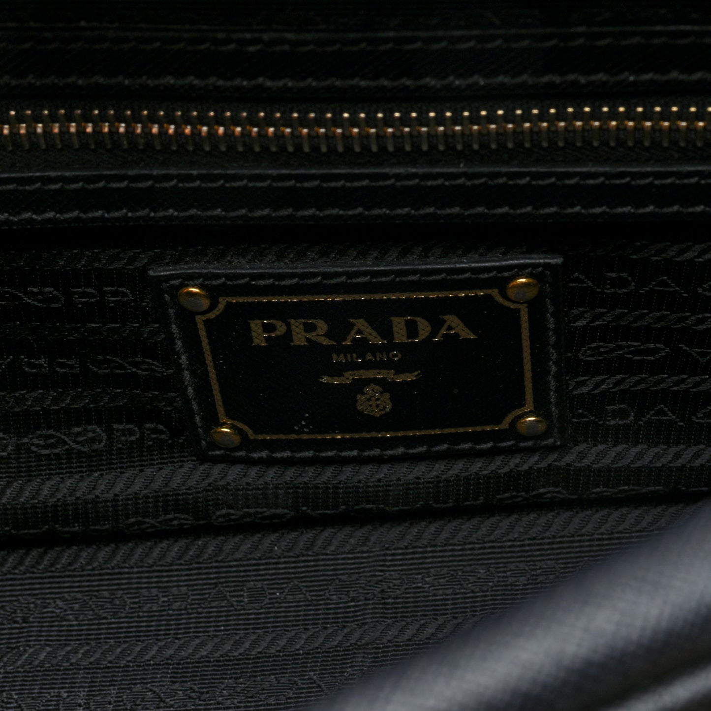 Saffiano Lux Bauletto Black Cammeo