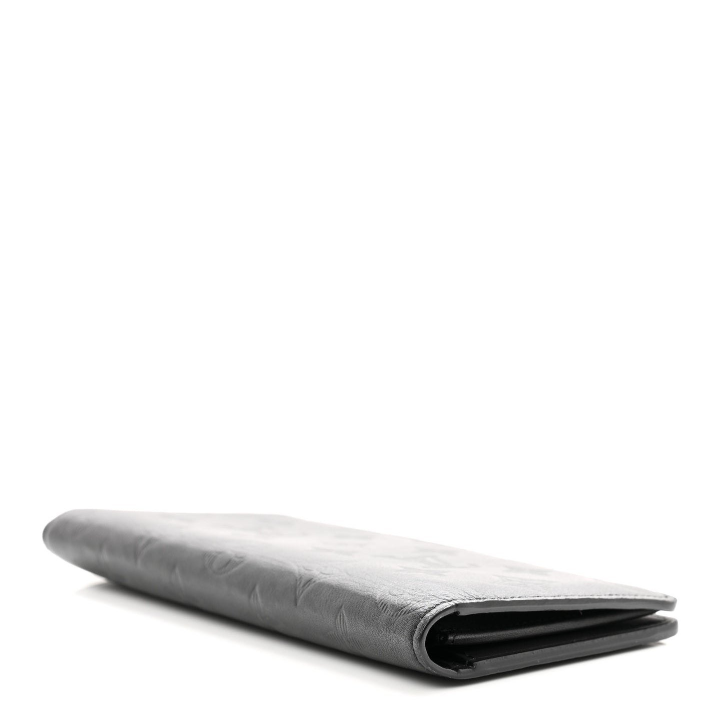 Calfskin Monogram Shadow Brazza Wallet Black