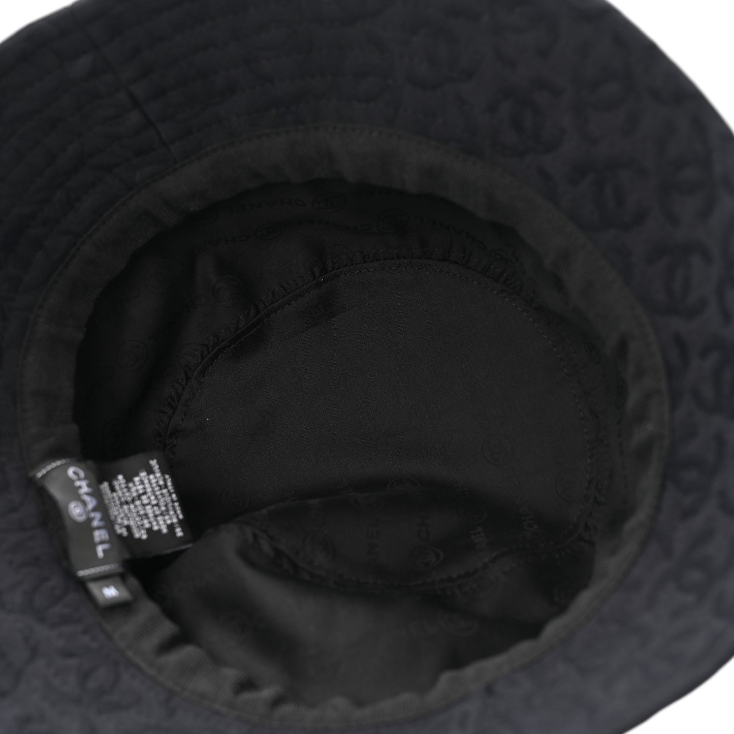 Mixed Fibers CC Bucket Hat M Black White