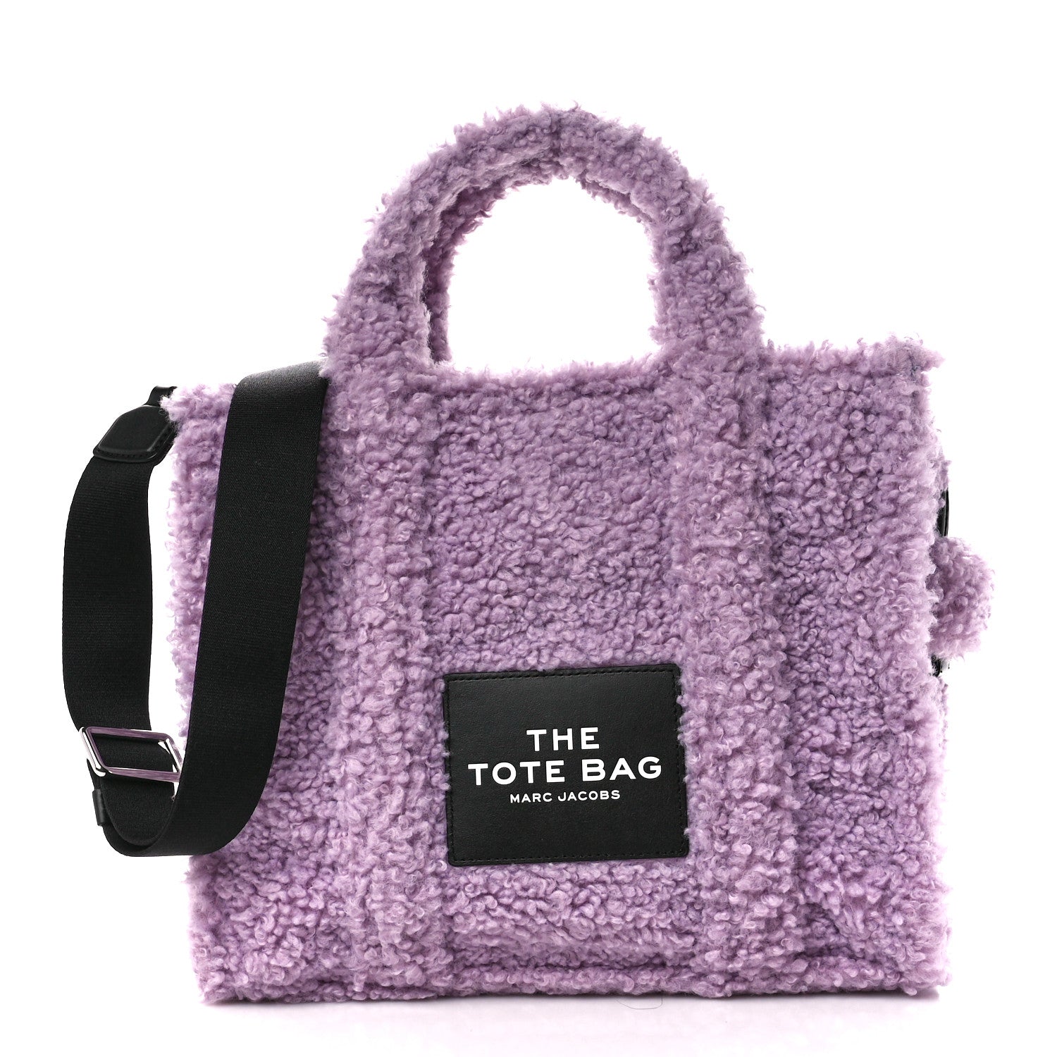 Marc Jacobs Polyester Cotton Small The Teddy Traveler Tote Bag Arctic Dust 1 of 11