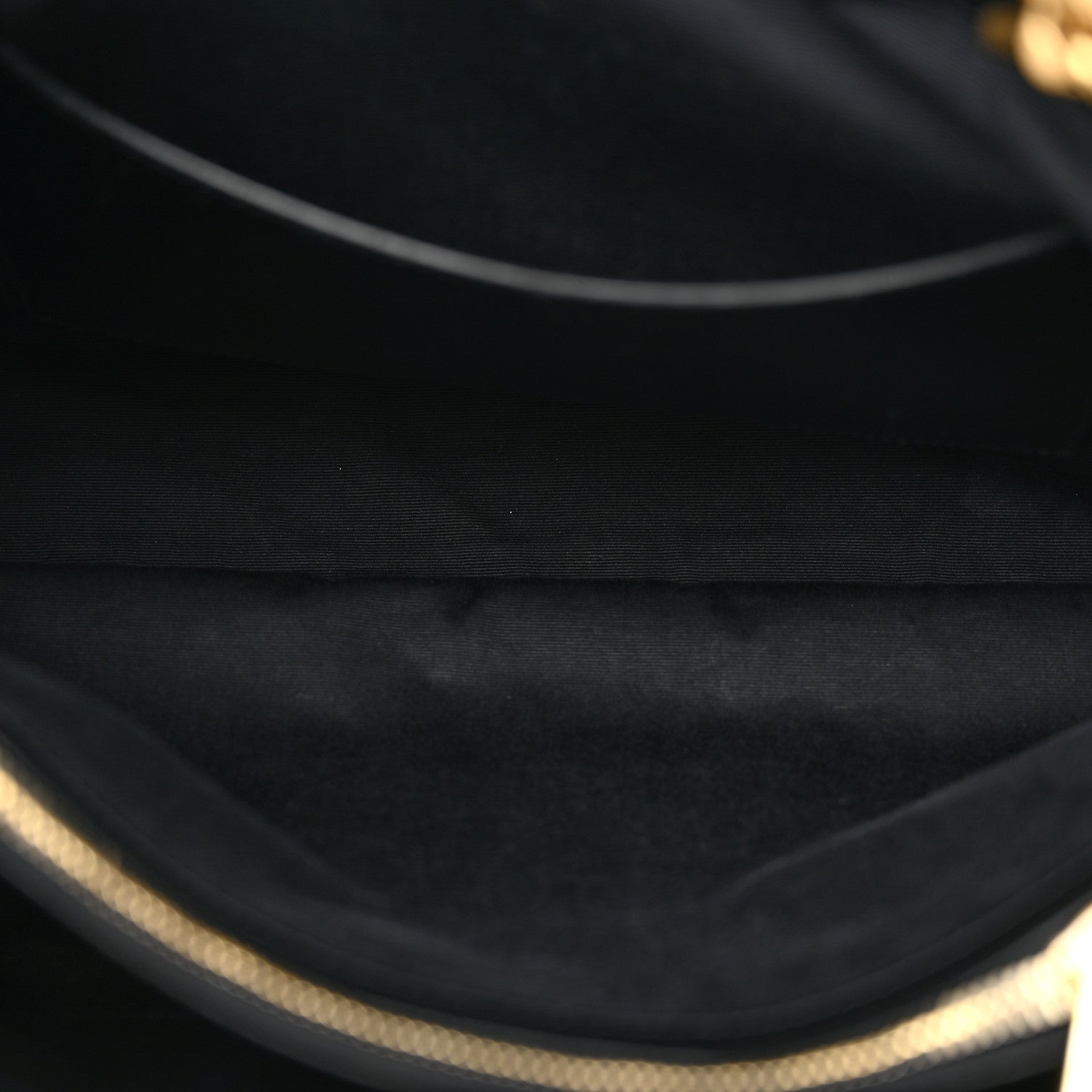 Saint Laurent Calfskin Y Quilted Monogram Large Loulou Shopper Black 5 of 14