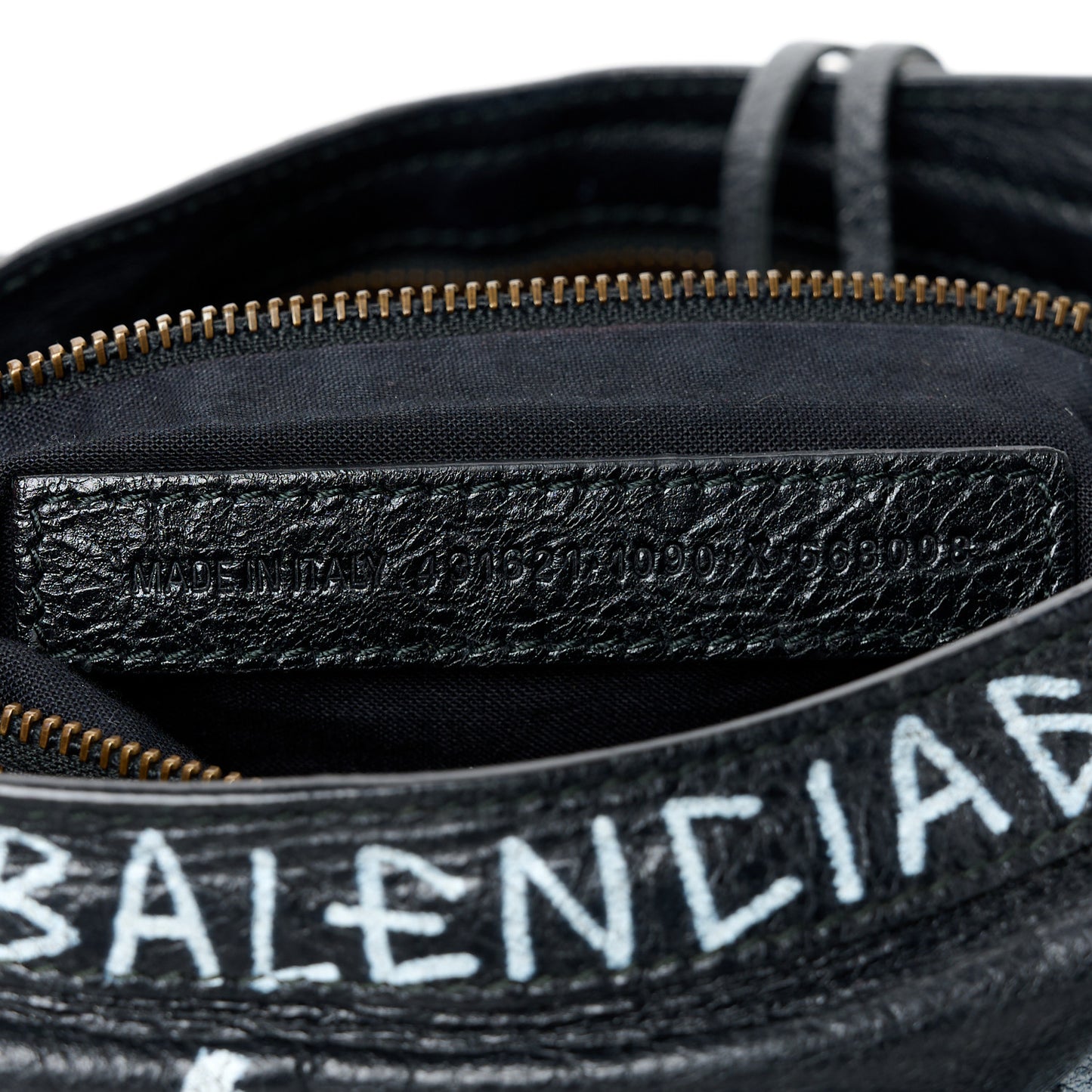 Agneau Classic Hardware Graffiti All Over S City Black