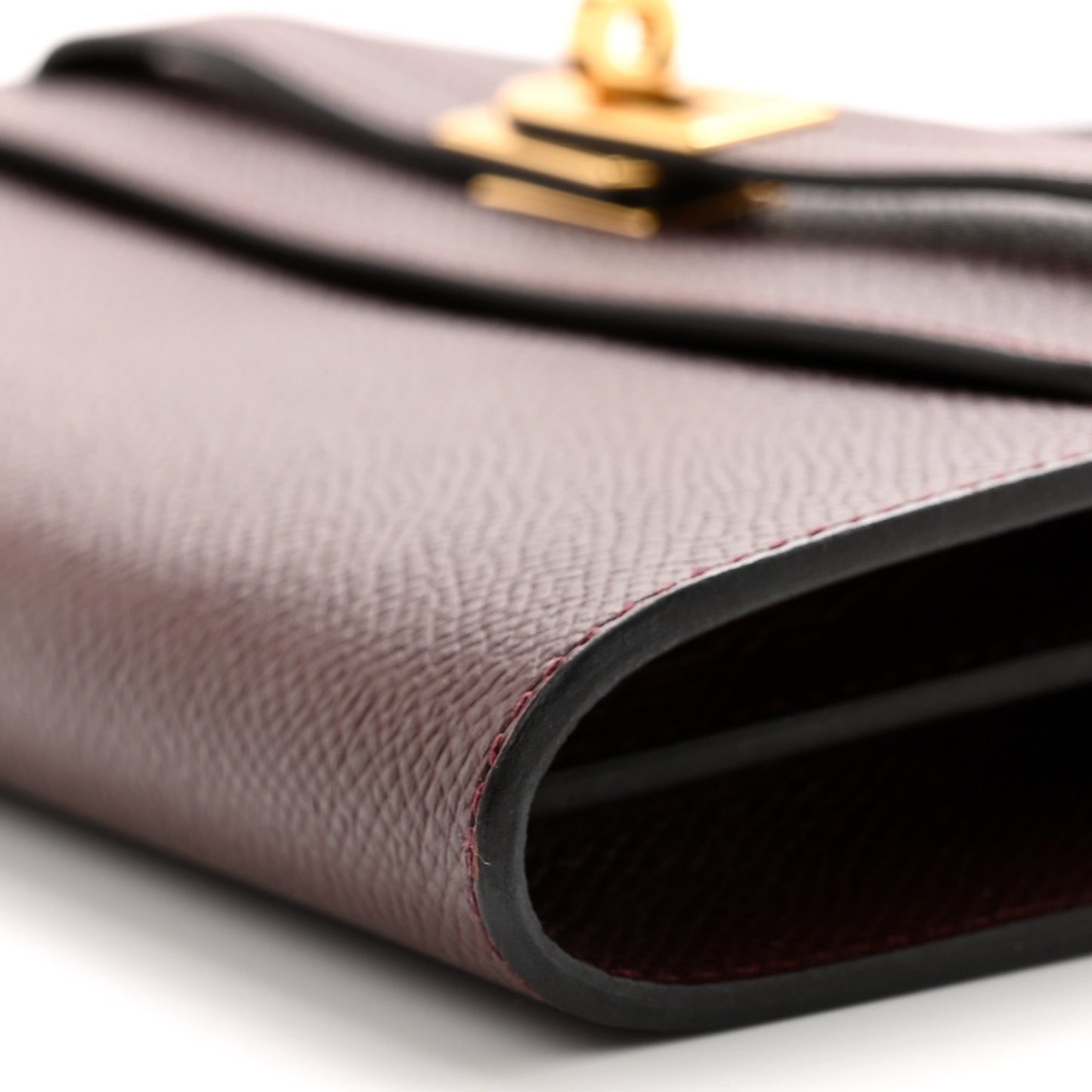 Epsom Kelly Wallet To Go Bordeaux
