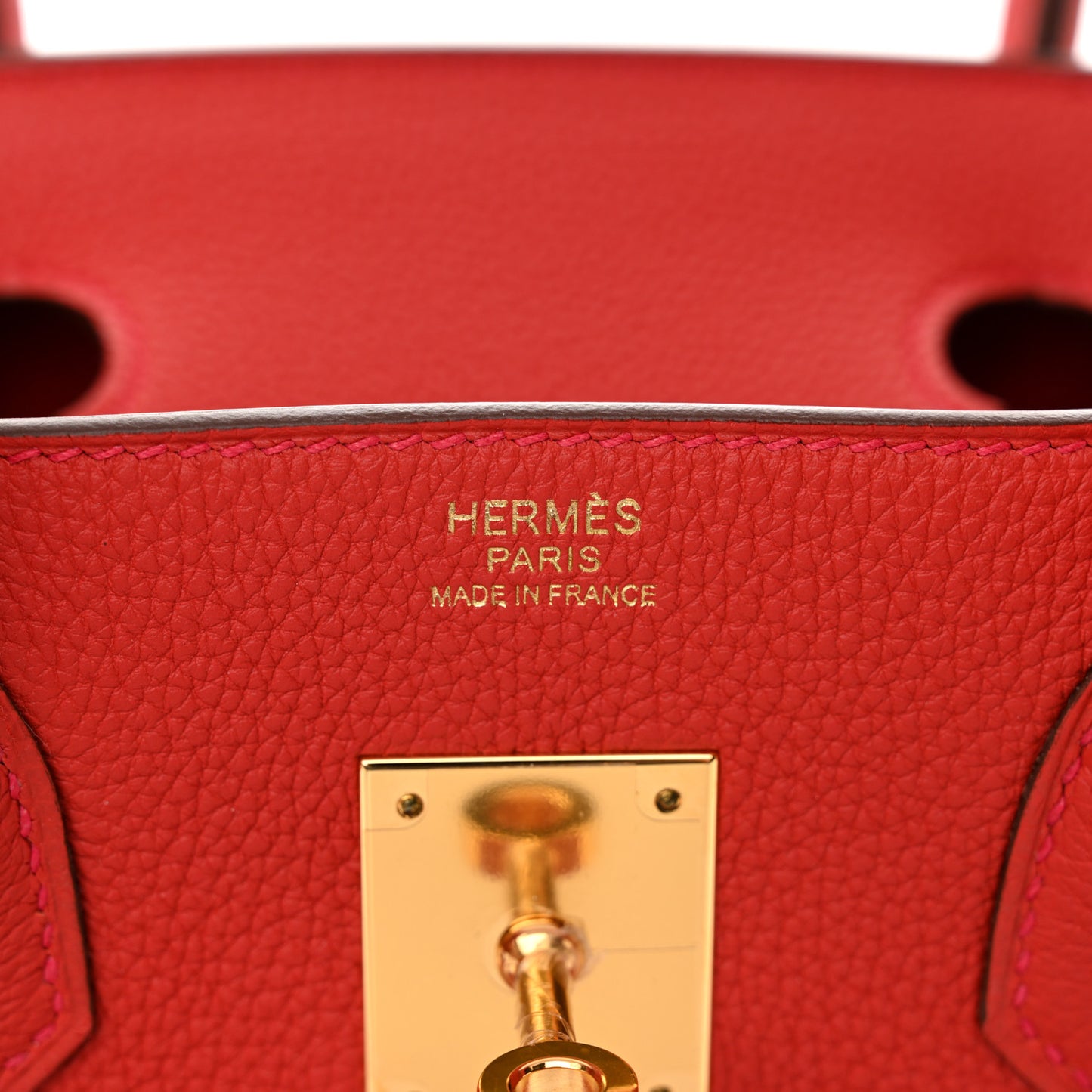 Togo BIRKIN 30 Rouge Casaque