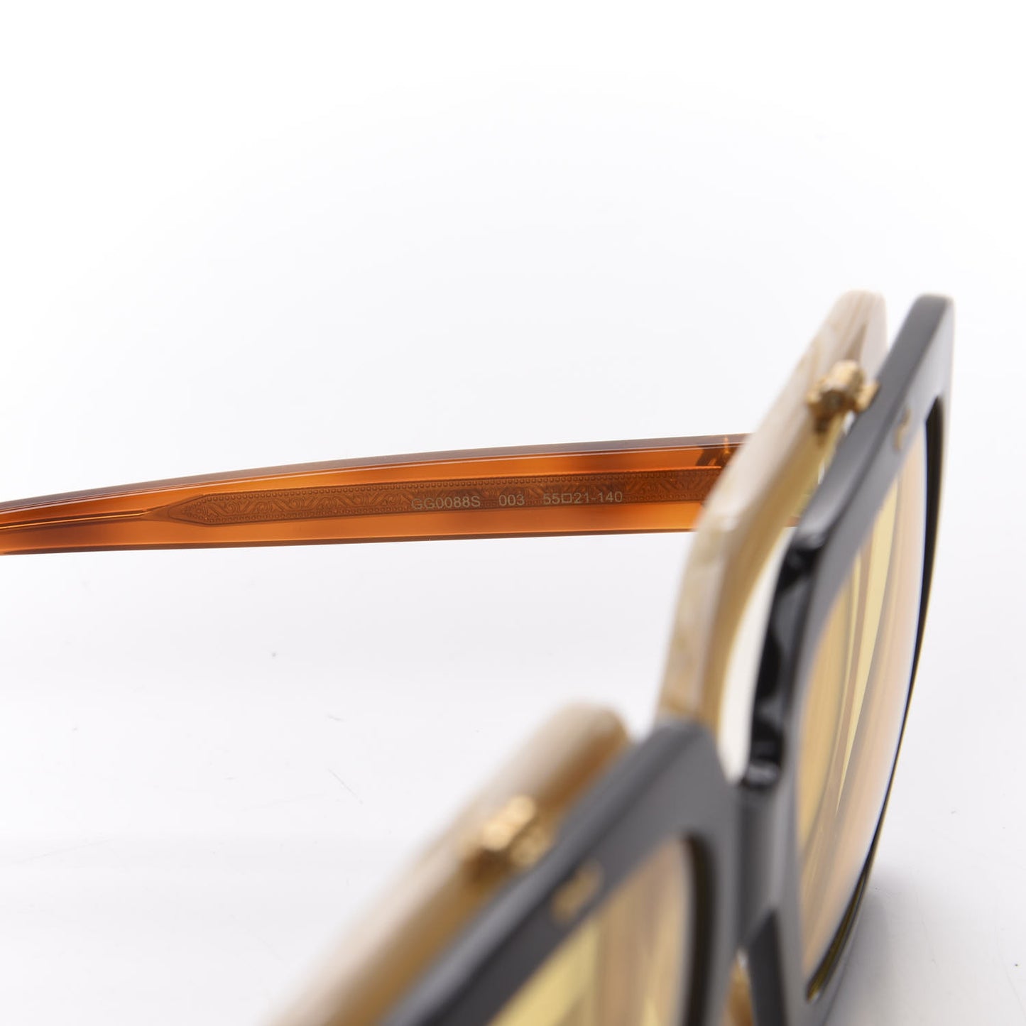 Acetate Oversized Flip Up Sunglasses GG0088S Tortoise