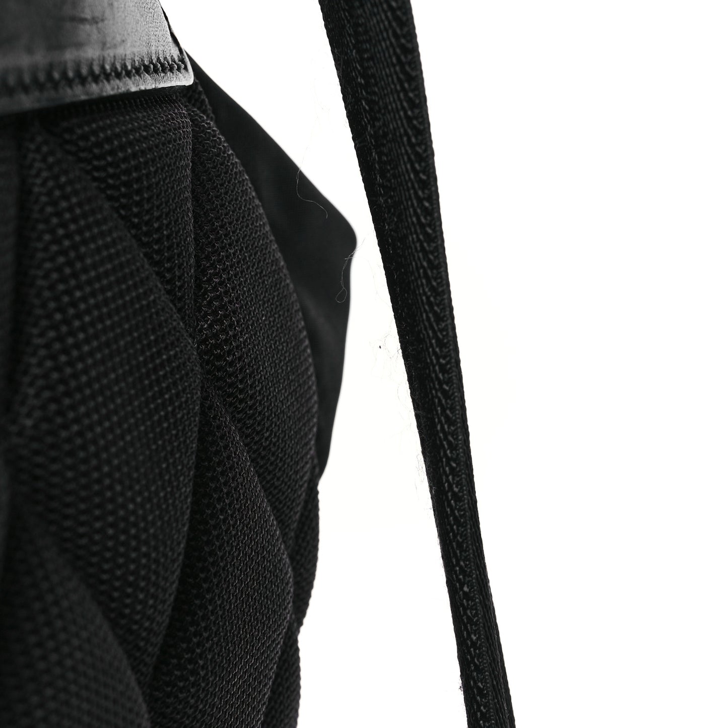 Nylon Large Rucksack Backpack Black