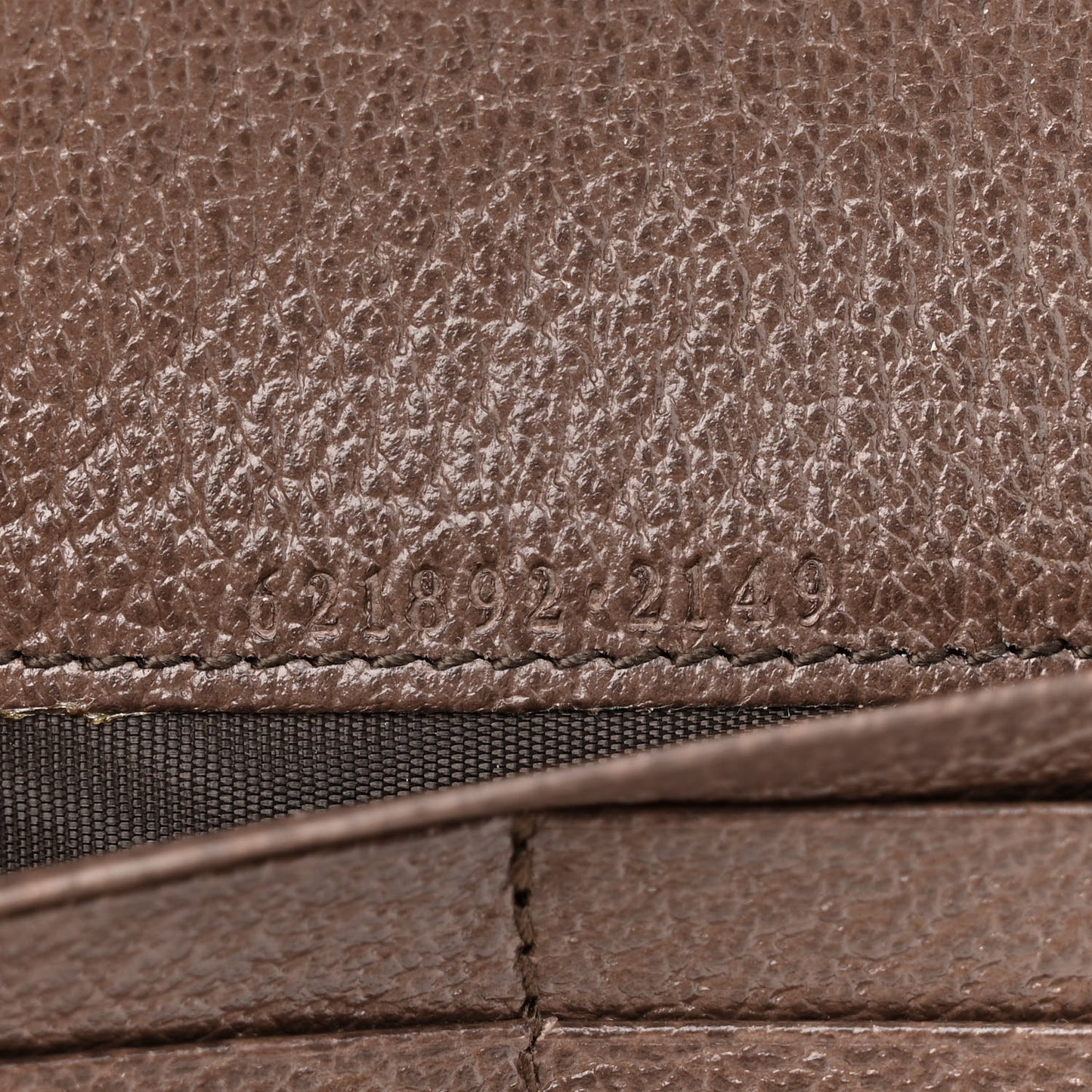 Monogram Jumbo GG Textured Dollar Calfskin Embroidered Horsebit 1955 Wallet On Chain Camel Ebony New Acero Multicolor