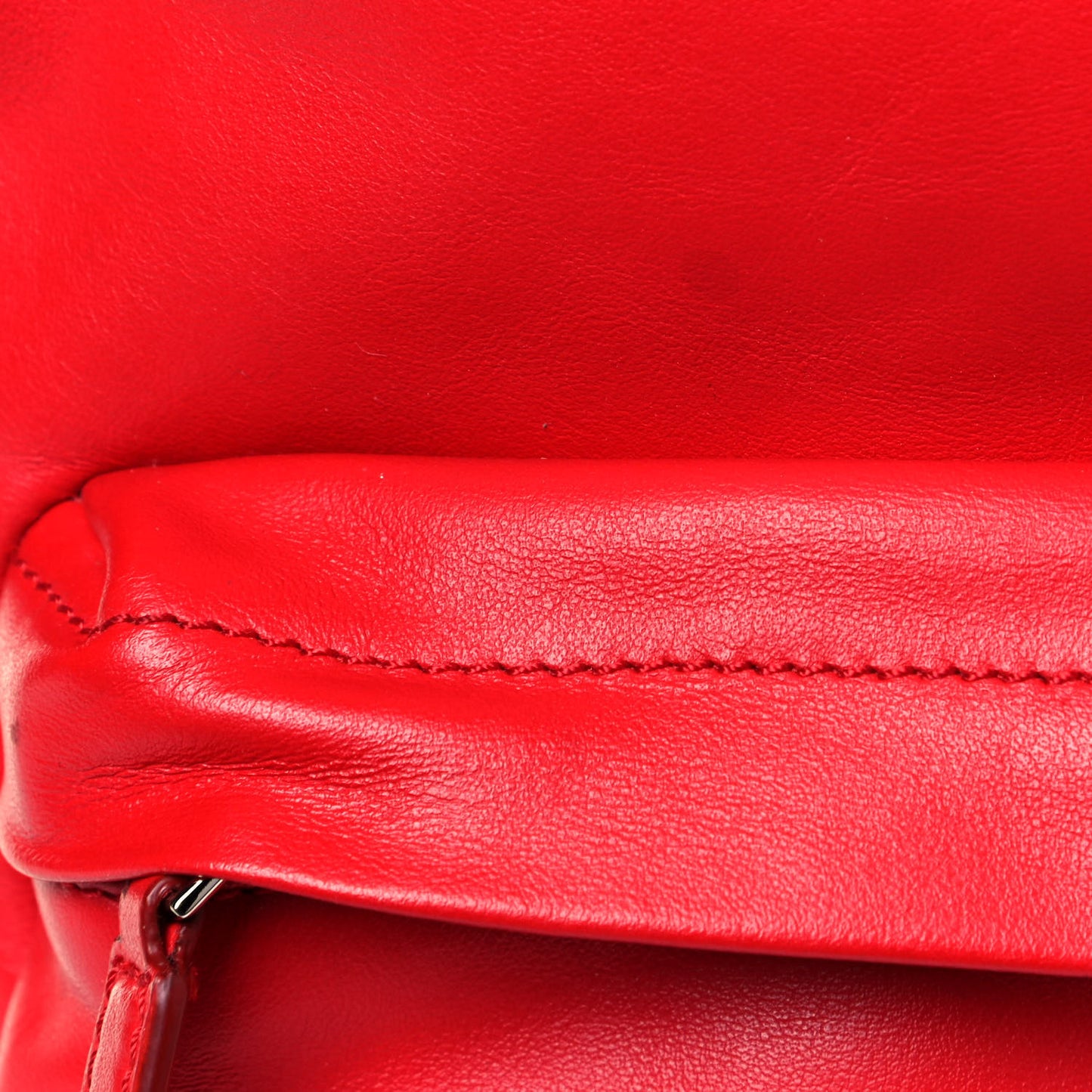 Smooth Calfskin Backpack Red