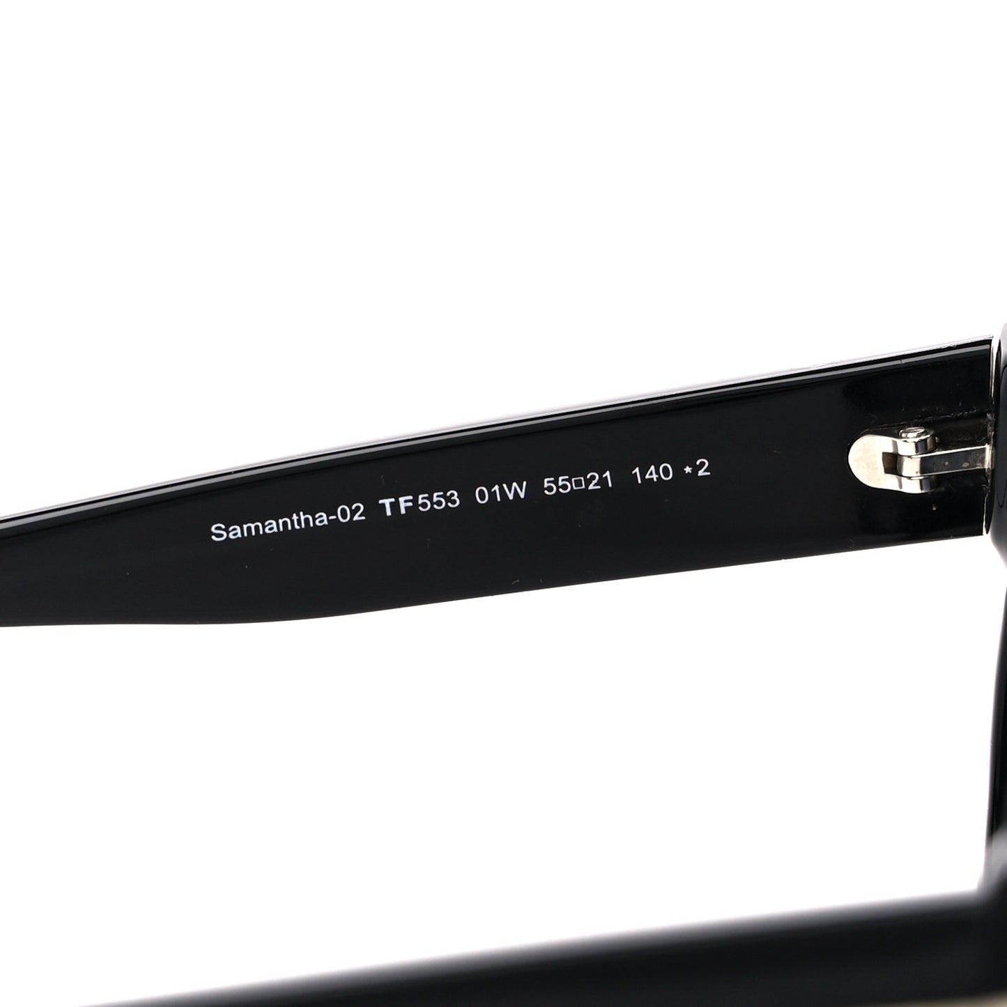 Samantha Cat Eye Sunglasses TF553 Black