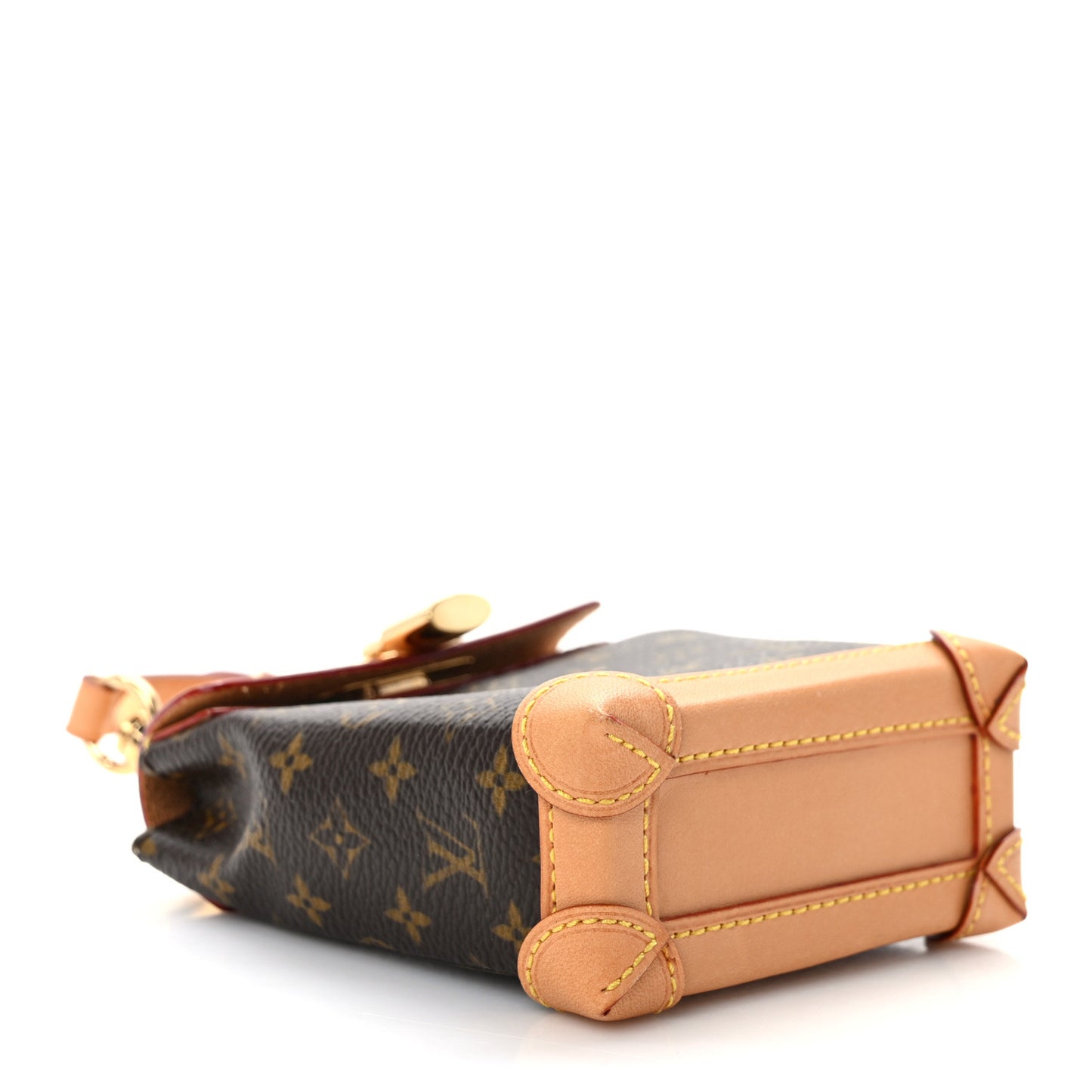 Monogram Mini Steamer Bag Charm