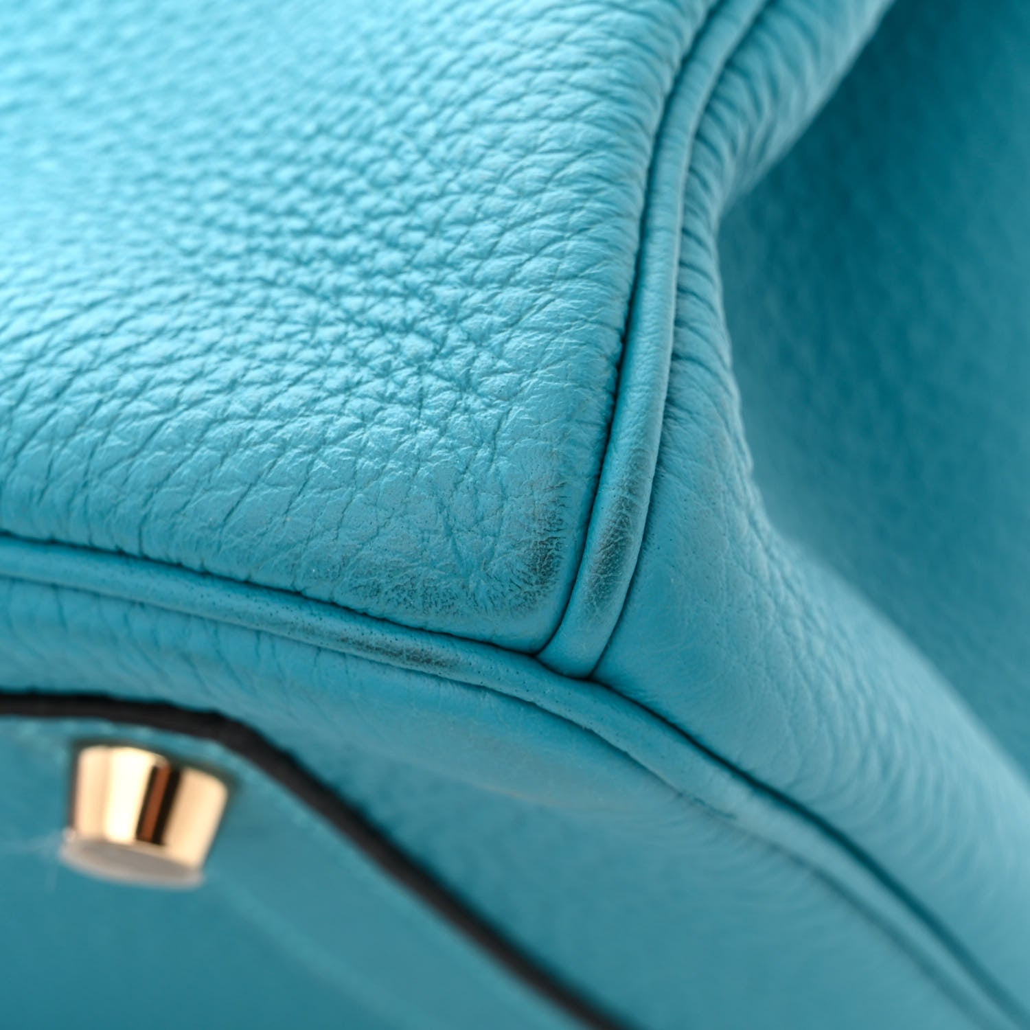 Hermes Togo Birkin 35 Turquoise 11 of 11