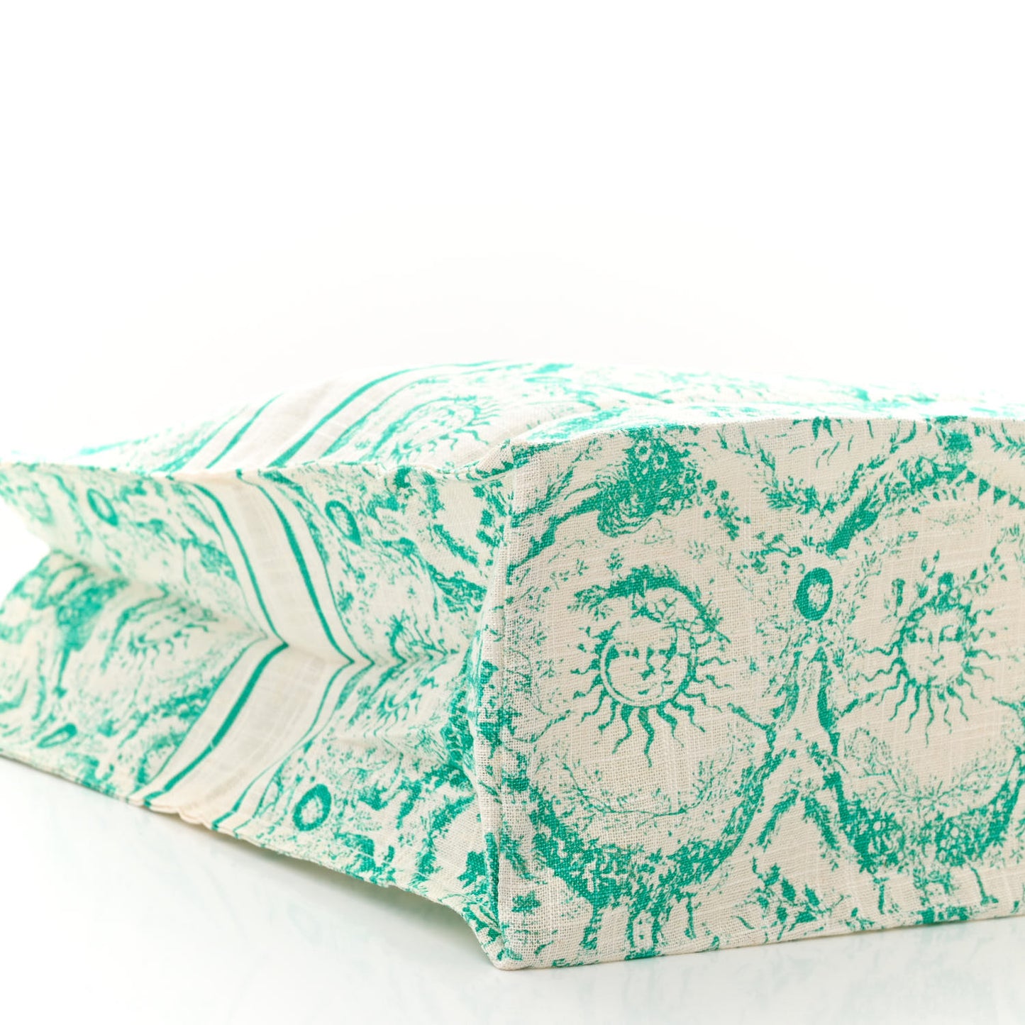 Canvas Dioriviera Toile de Jouy Soleil Tote Aquamarina