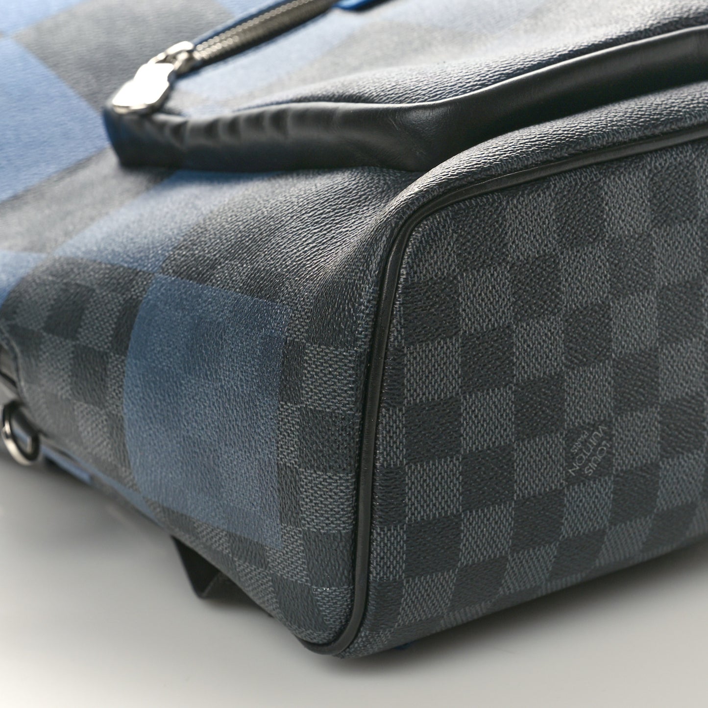 Damier Graphite Giant Josh Backpack Blue