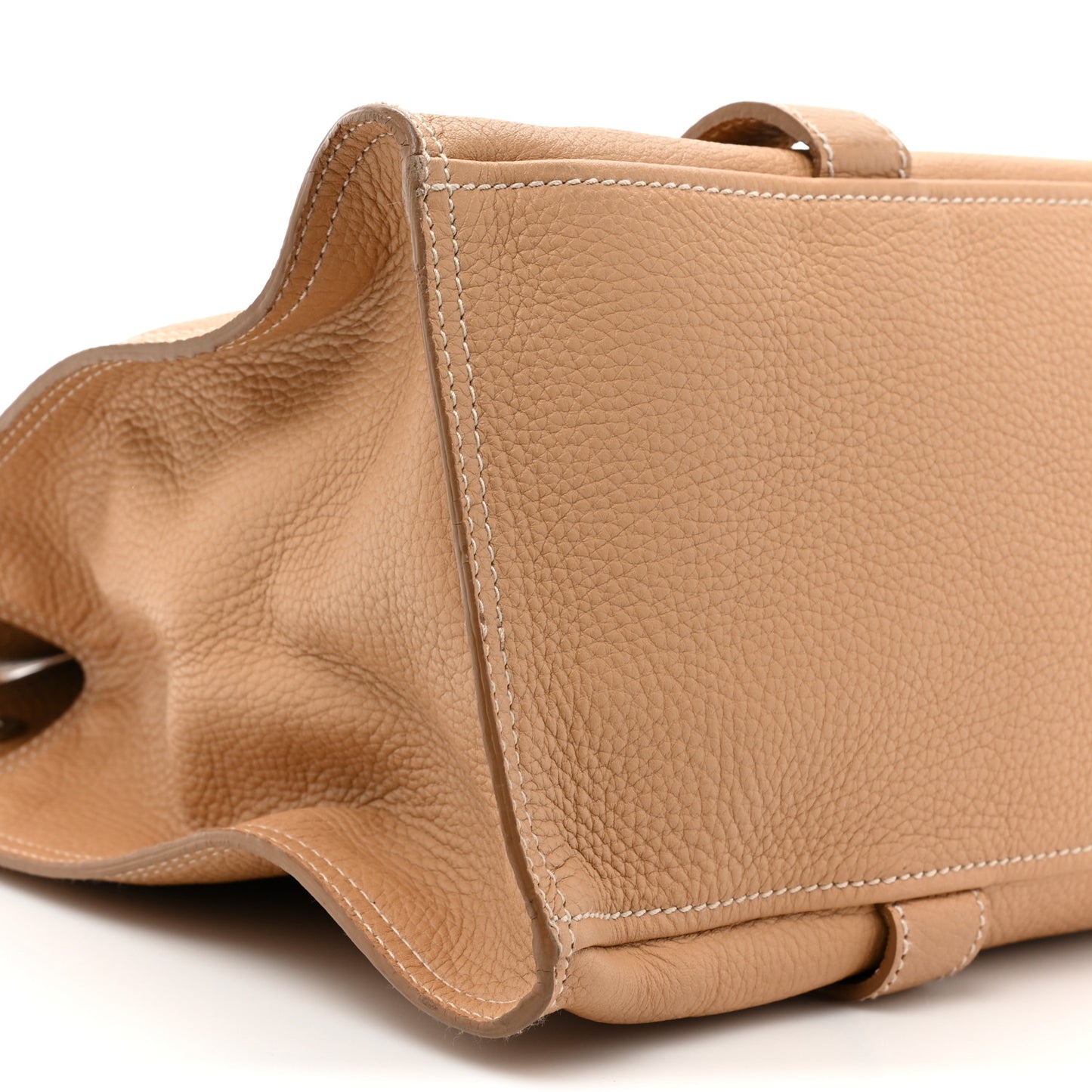 Vitello Daino Shoulder Bag Sughero