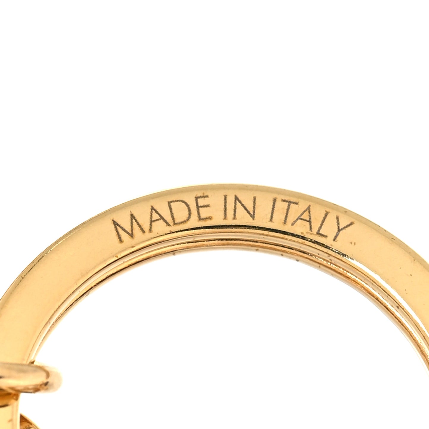 Monogram Blooming Flowers Bag Charm Key Holder Brown